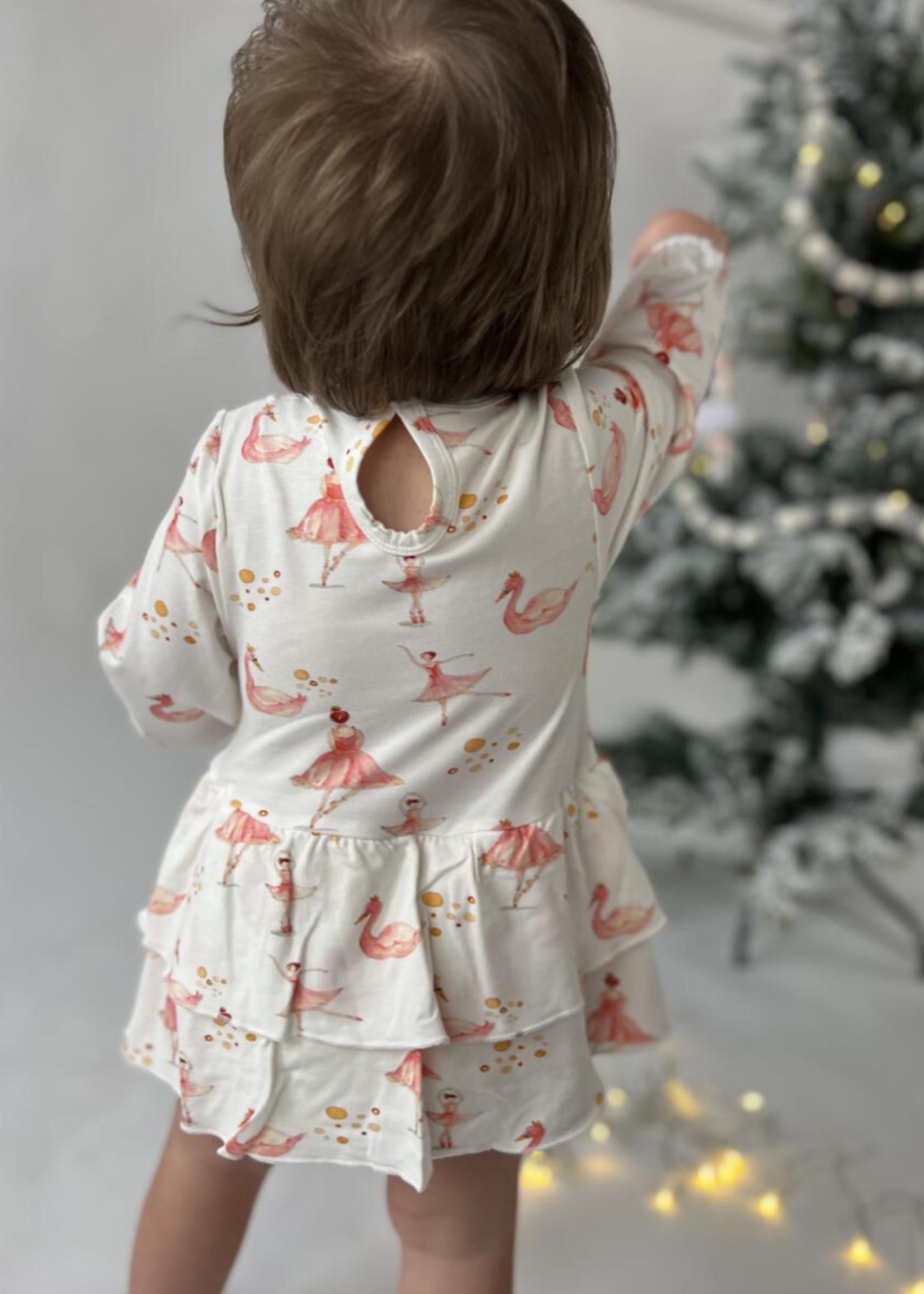 Elitaire Petite Ballerinas Onesie Dress