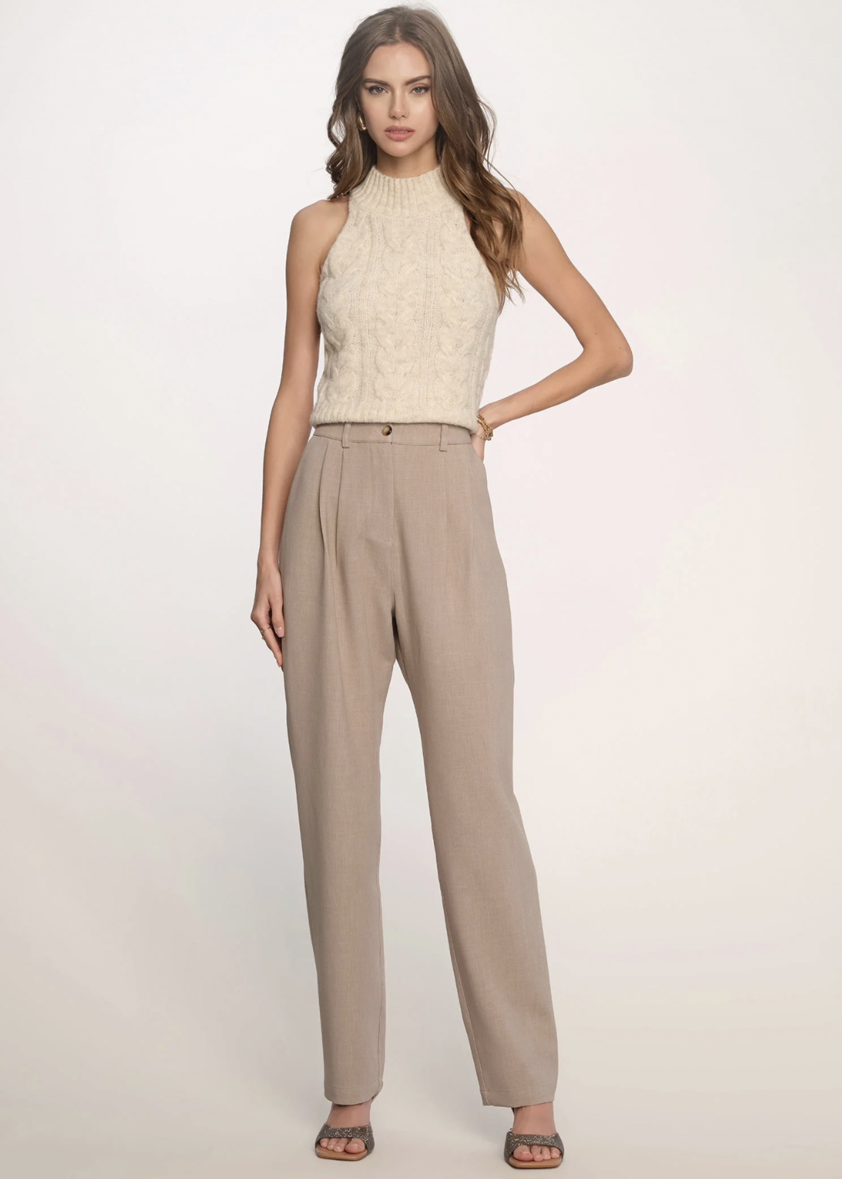 Elitaire Boutique Danali Pant in Dune