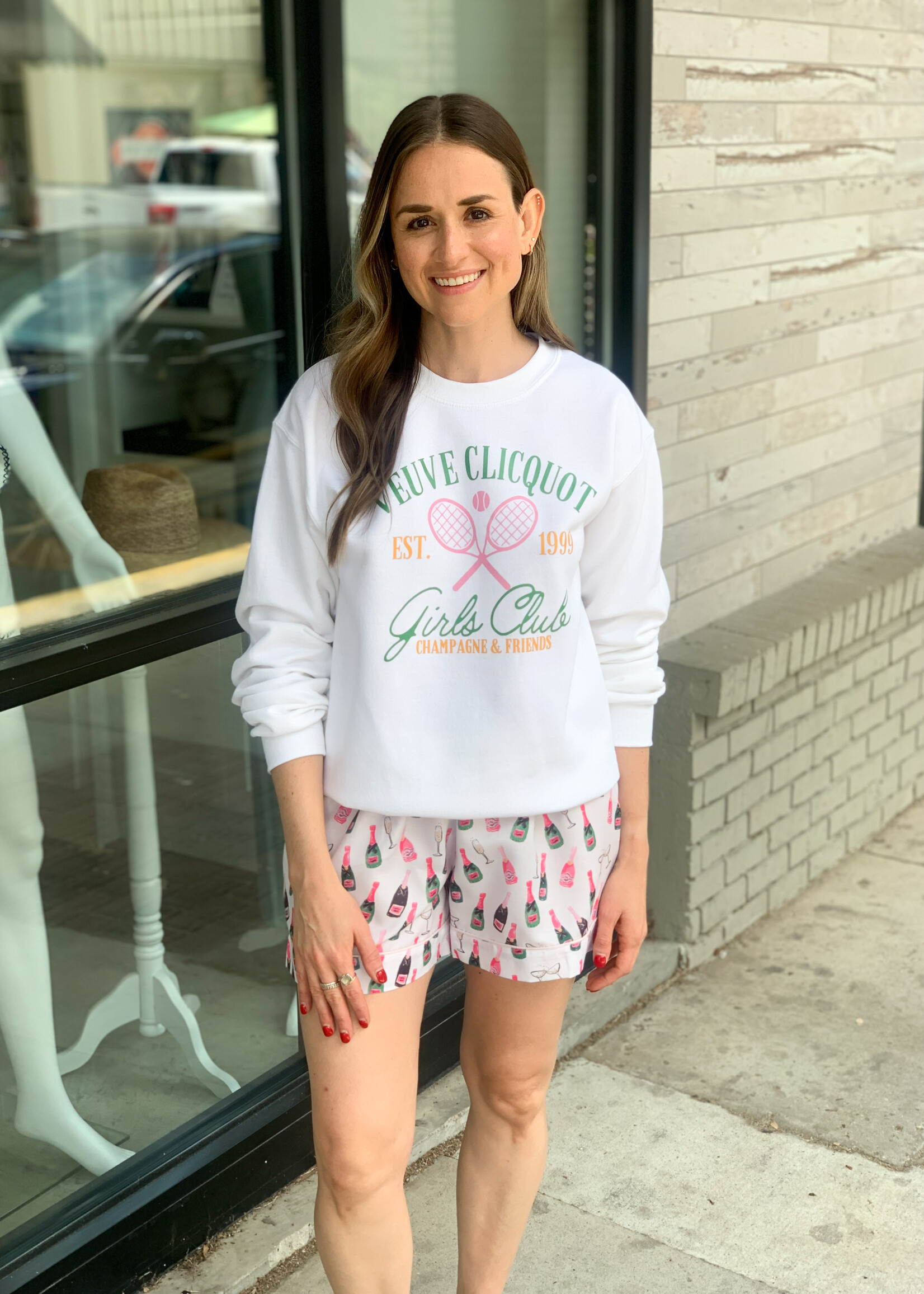 Elitaire Boutique Champagne Club Sweatshirt