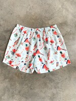 Elitaire Boutique Blue Nutcracker Pajama Shorts