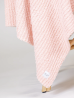 Elitaire Petite Chenille Blanket - Blush Pink - Small