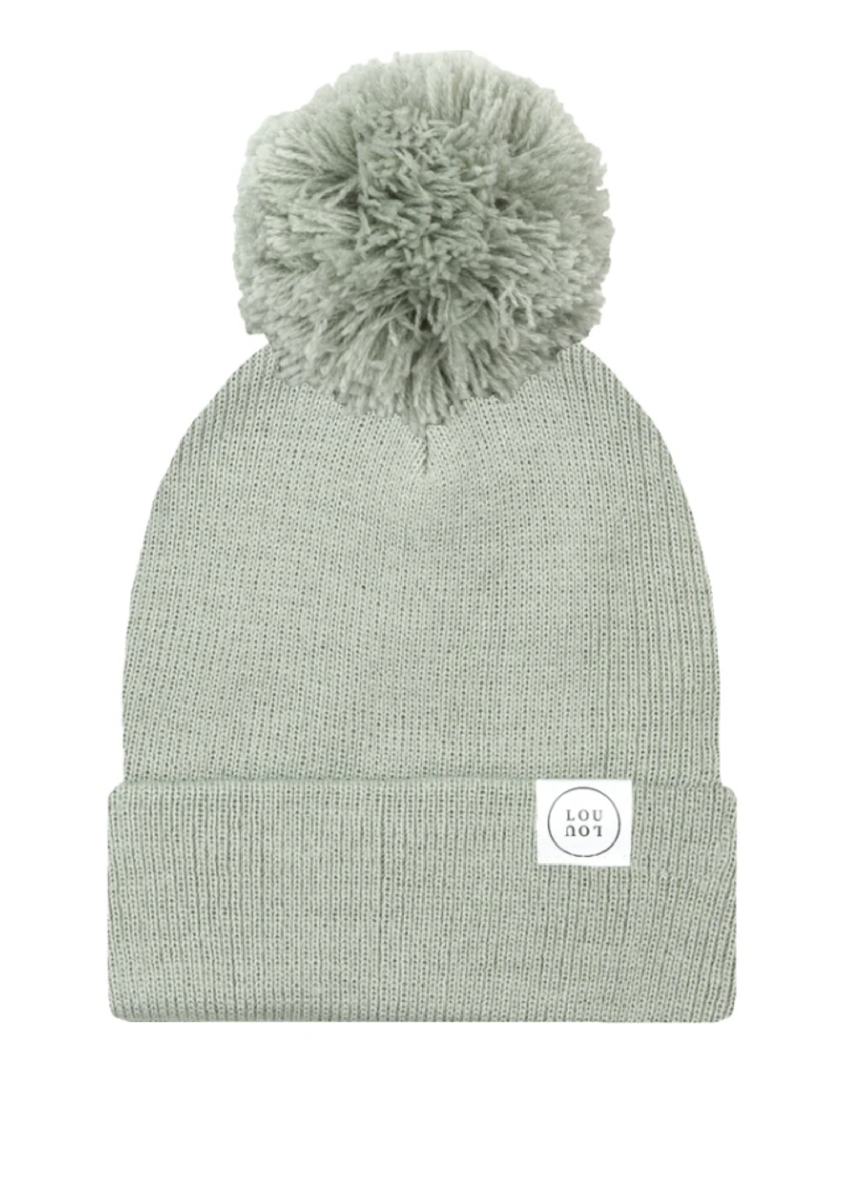 Elitaire Petite Beanie with Pom - Pewter