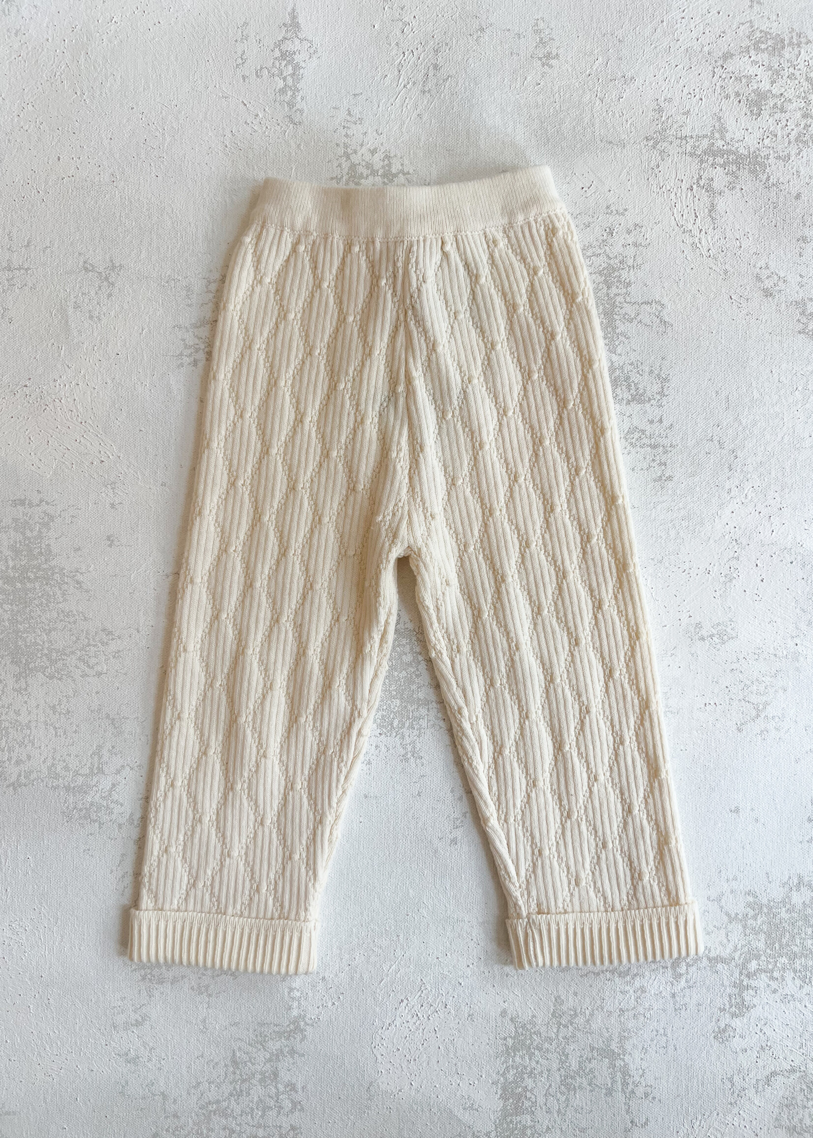 Elitaire Petite Gwen Swiss Dot Knit Pant