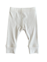 Elitaire Petite Creme Ribbed Leggings