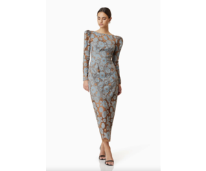 midi silver sequin dress Vangelis Silver Sequin Dress - Party Dresses - Evening Dress