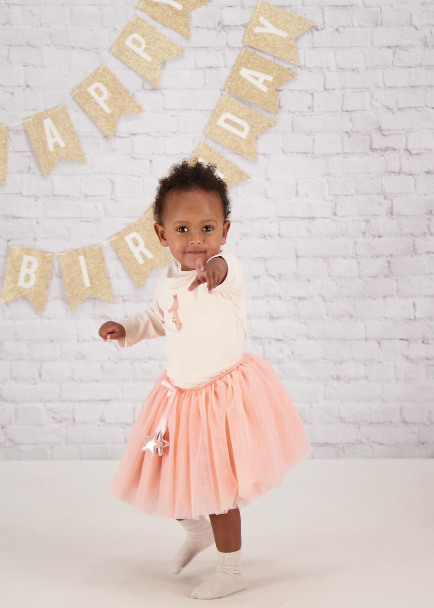 Elitaire Petite Birthday Party Numbers Tee