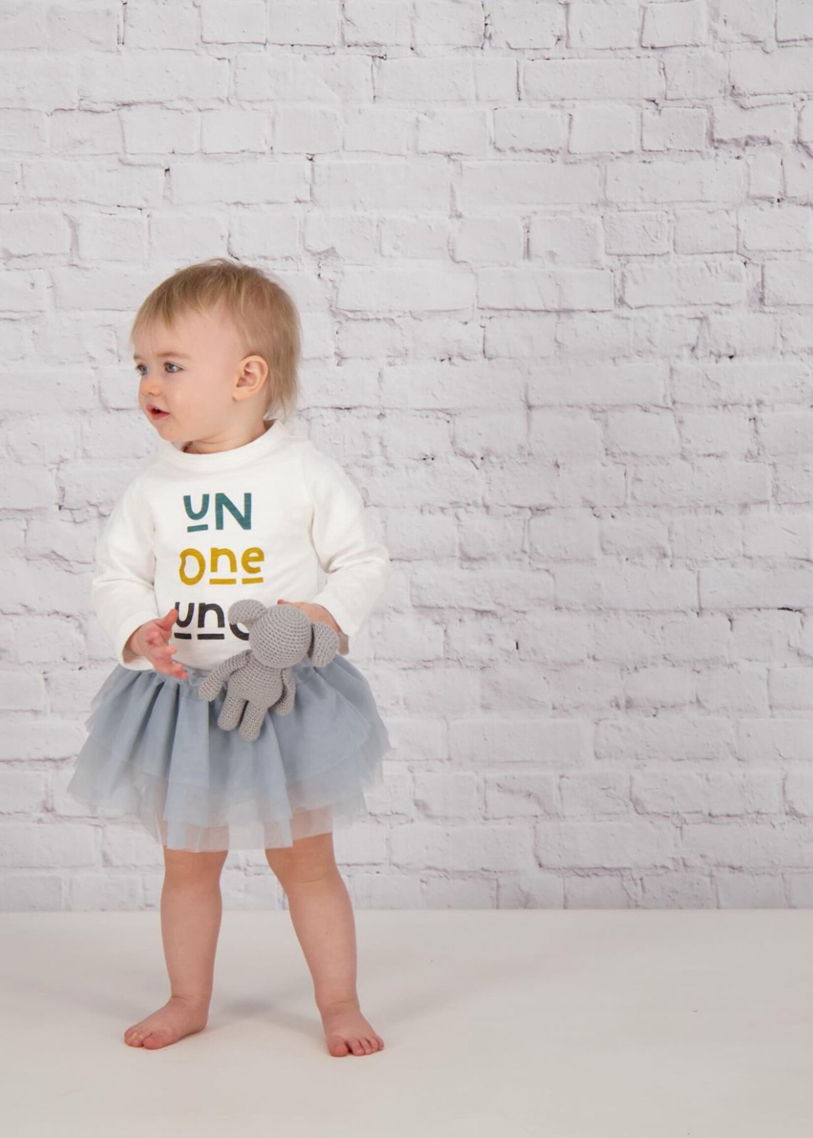 Elitaire Petite Languages Numbers Tee