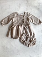 Elitaire Petite Elowen Oatmeal Dress