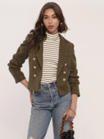 Elitaire Boutique Marianne Olive Blazer