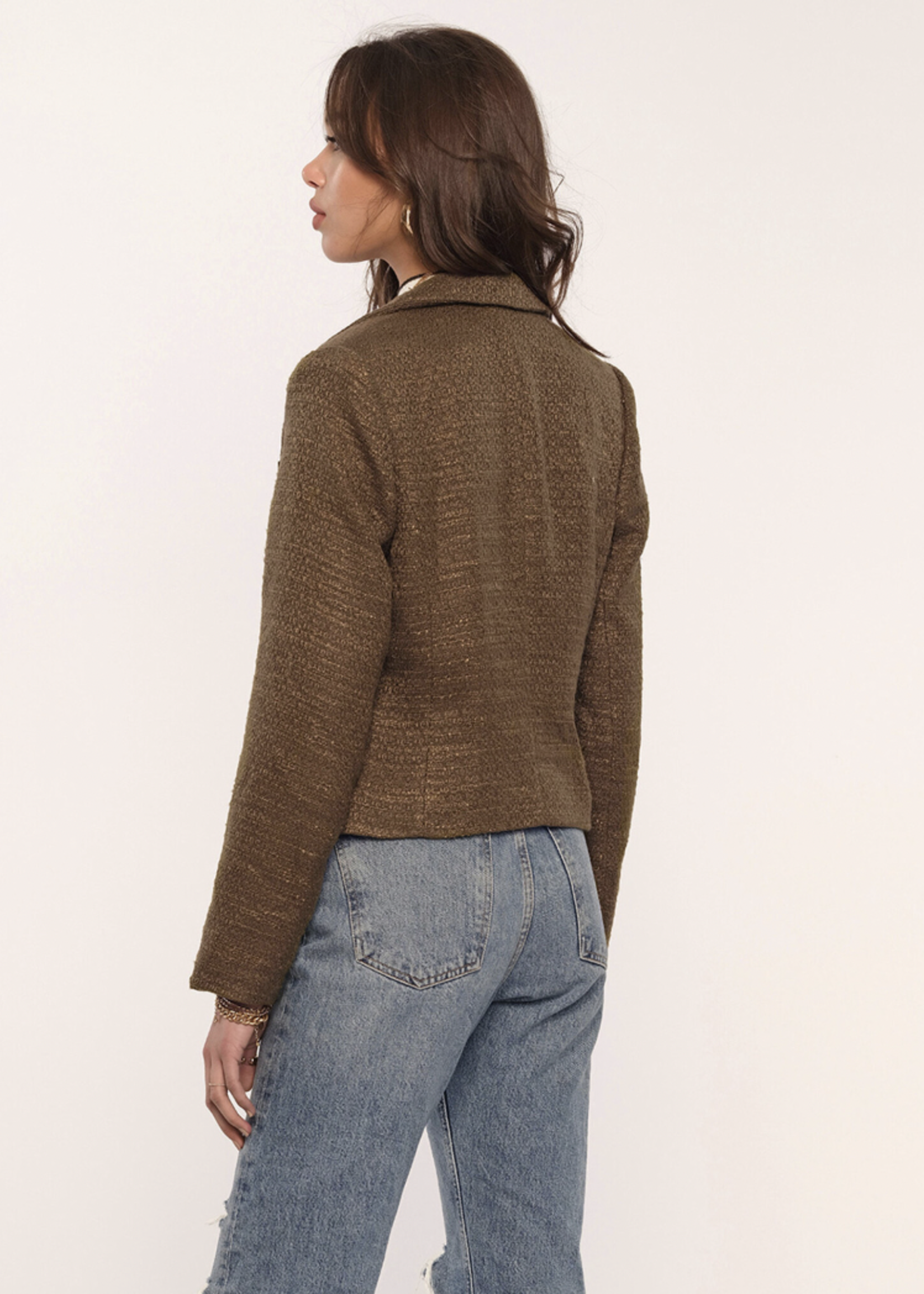 Elitaire Boutique Marianne Olive Blazer