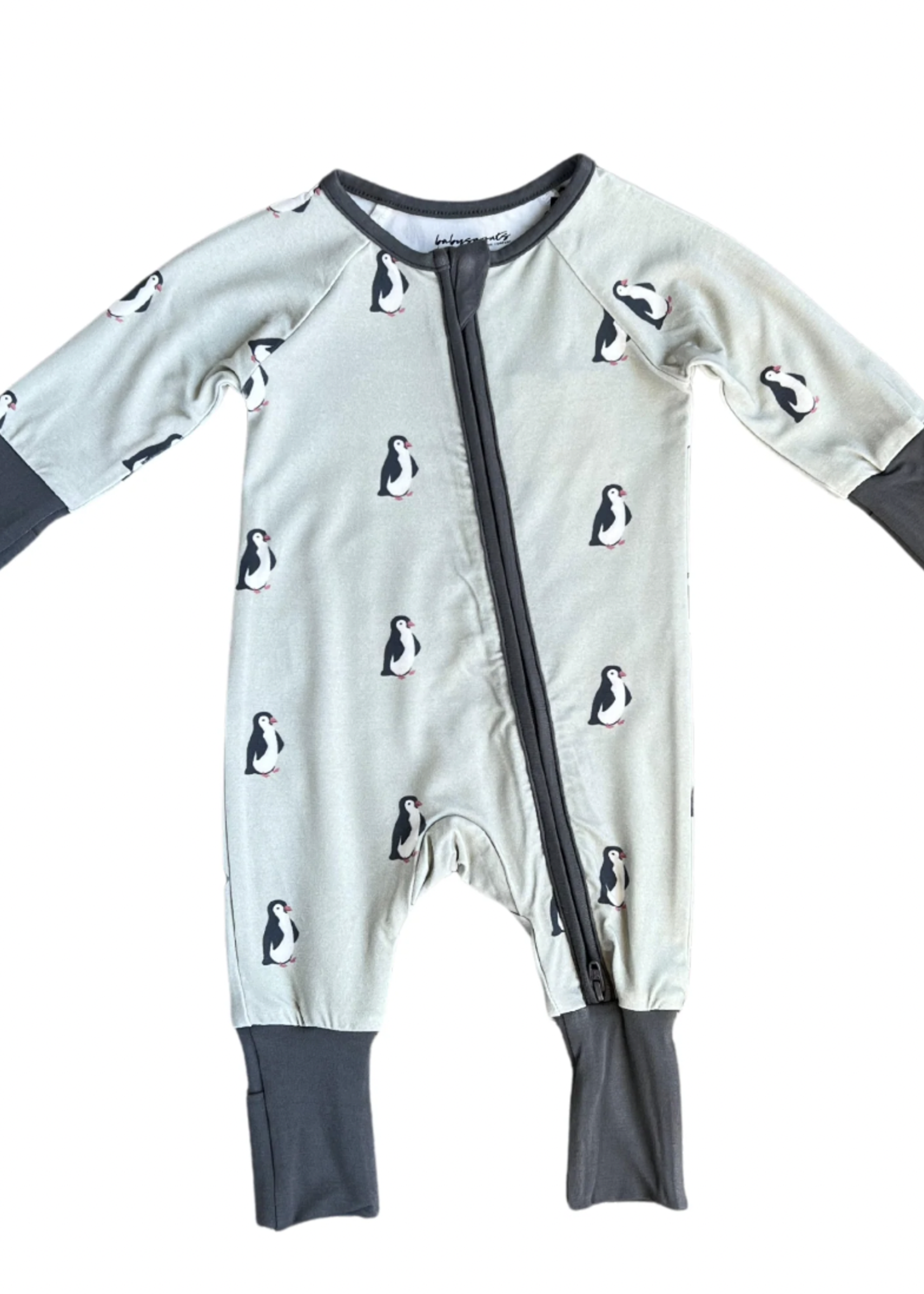 Elitaire Petite Penguins Zippered Sleeper