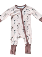 Elitaire Petite Ribbon Ballerinas Zippered Sleeper