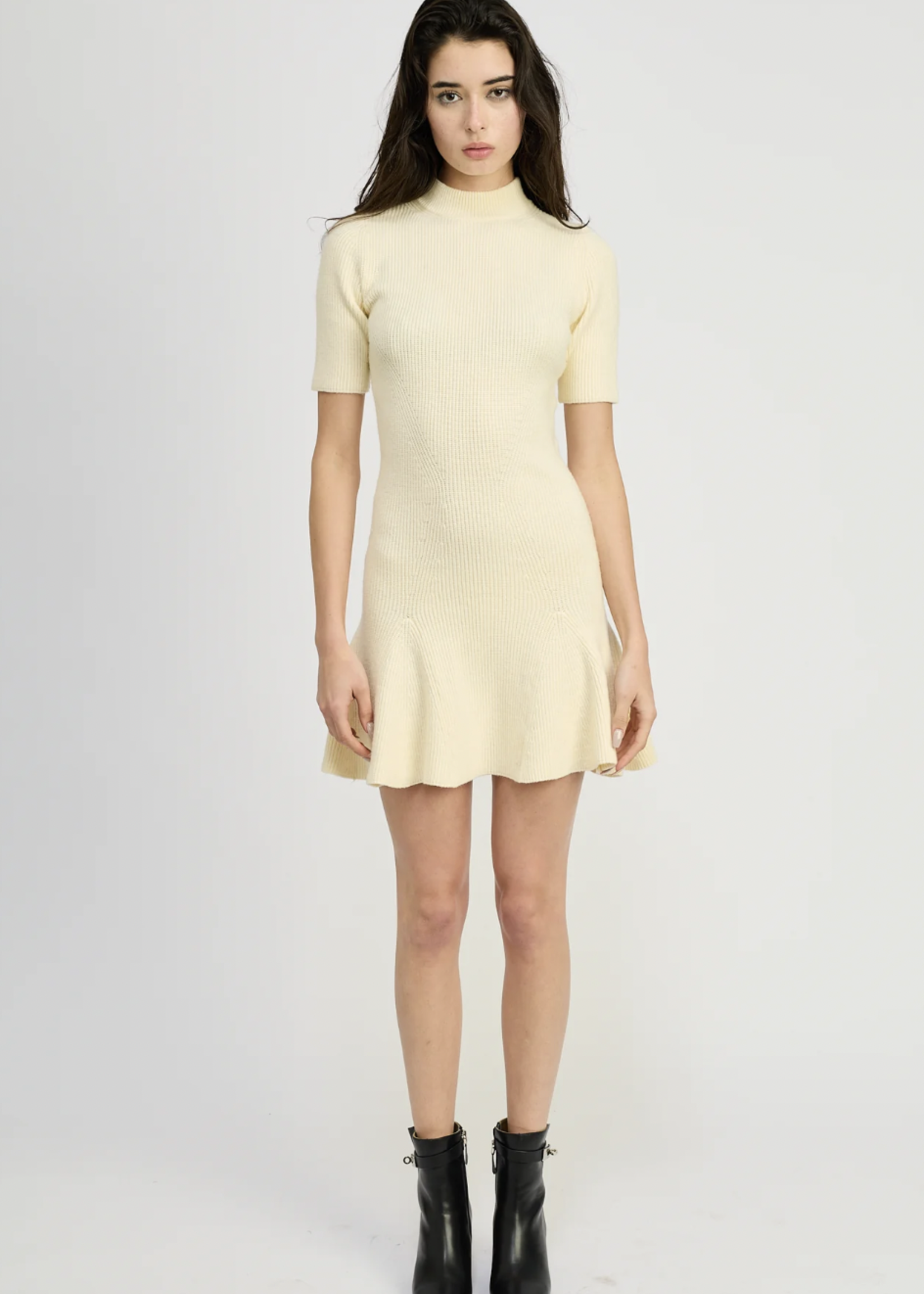 Elitaire Boutique Sanam Knit Sweater Dress