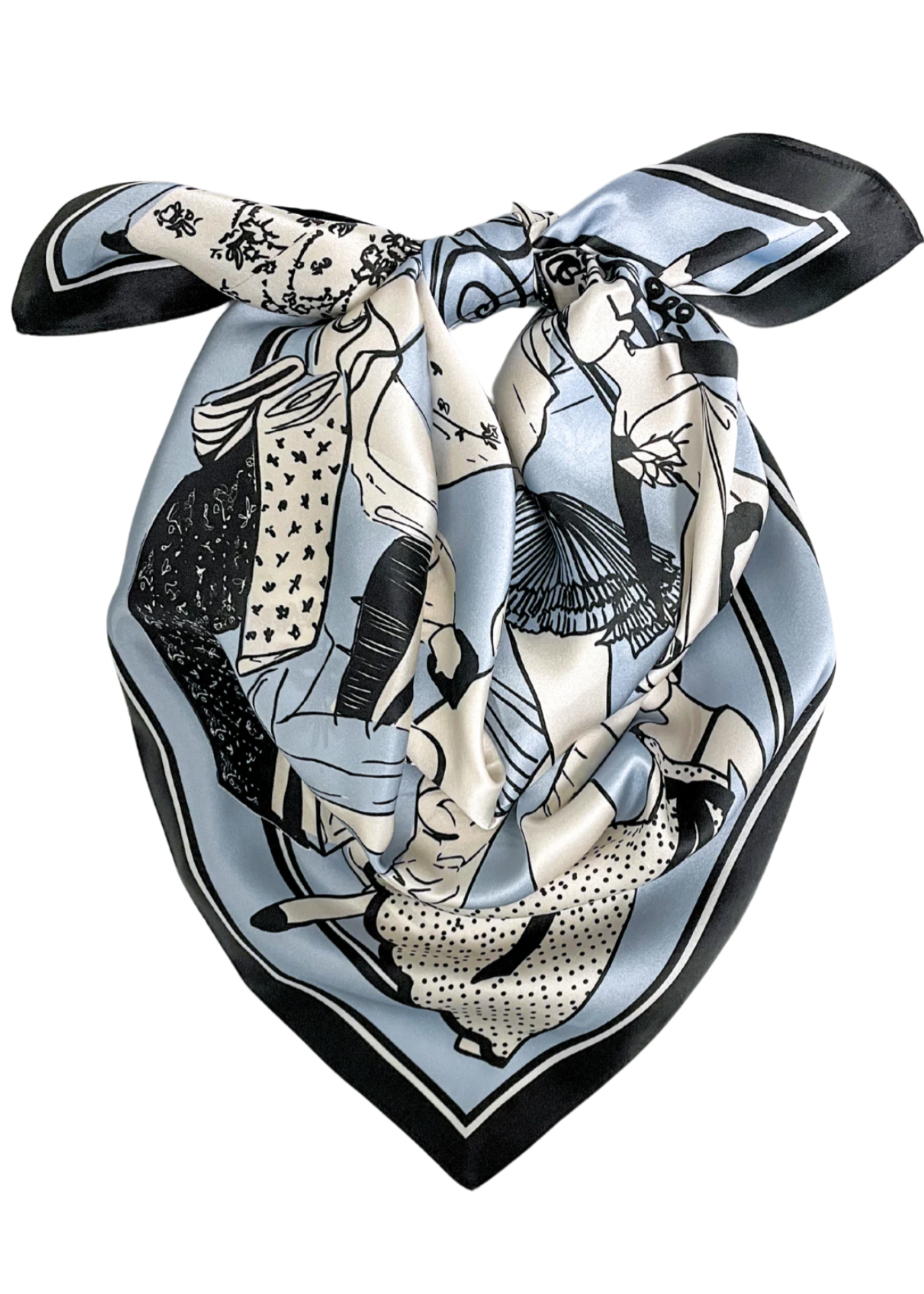 Elitaire Boutique Couture Silk Scarf by Swells