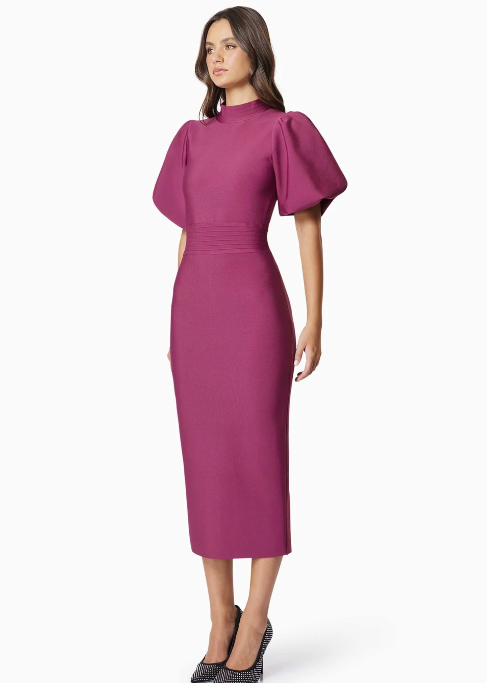 Elitaire Boutique Ella Midi Dress