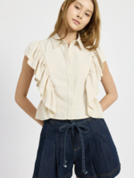 Elitaire Boutique Addison Ruffle Blouse