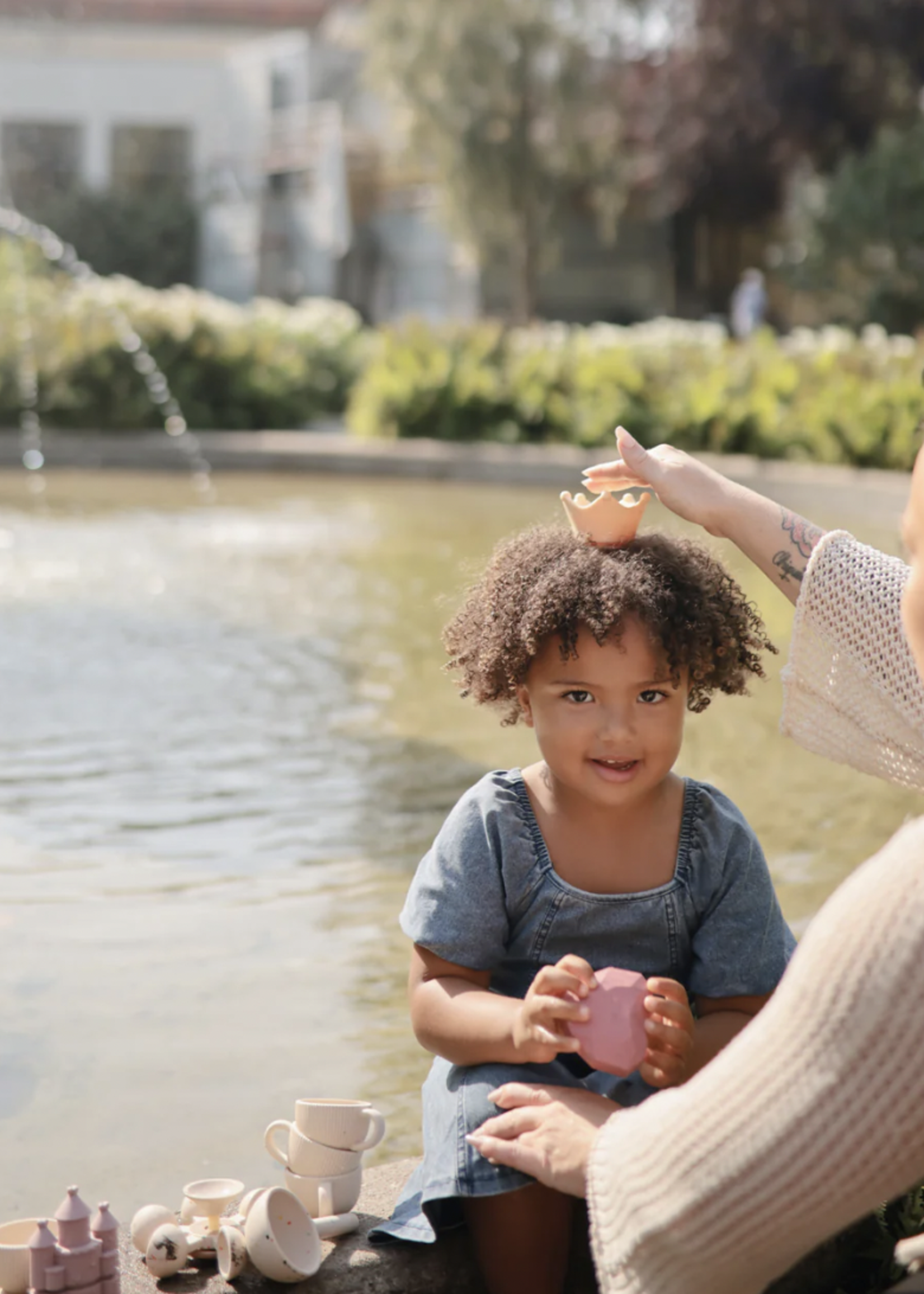 Elitaire Petite Princess Mold Free Bath Toy Set