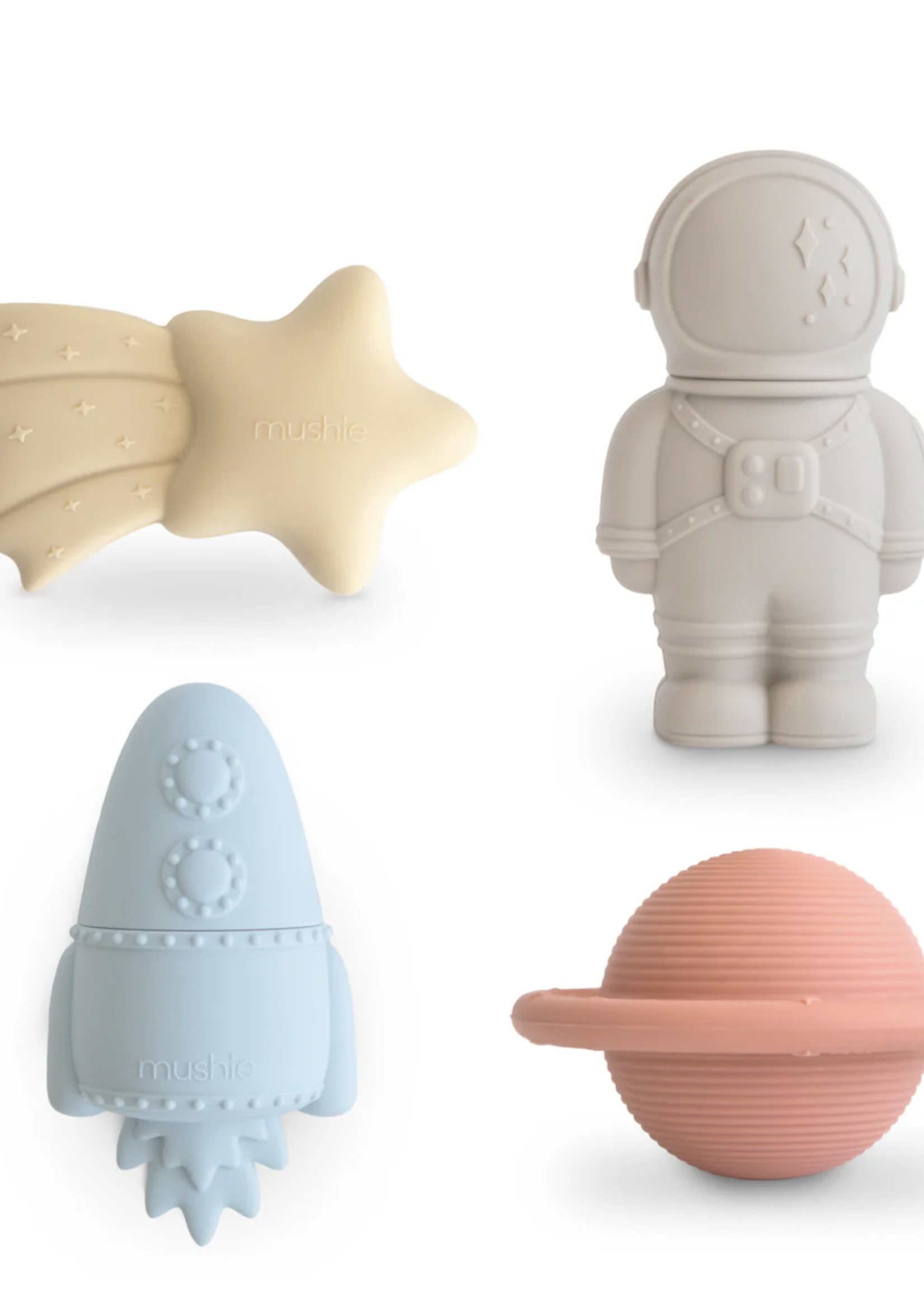 Elitaire Petite Space Mold Free Bath Toy Set