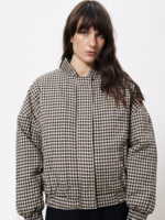 Elitaire Boutique Padoue Plaid Bomber Jacket
