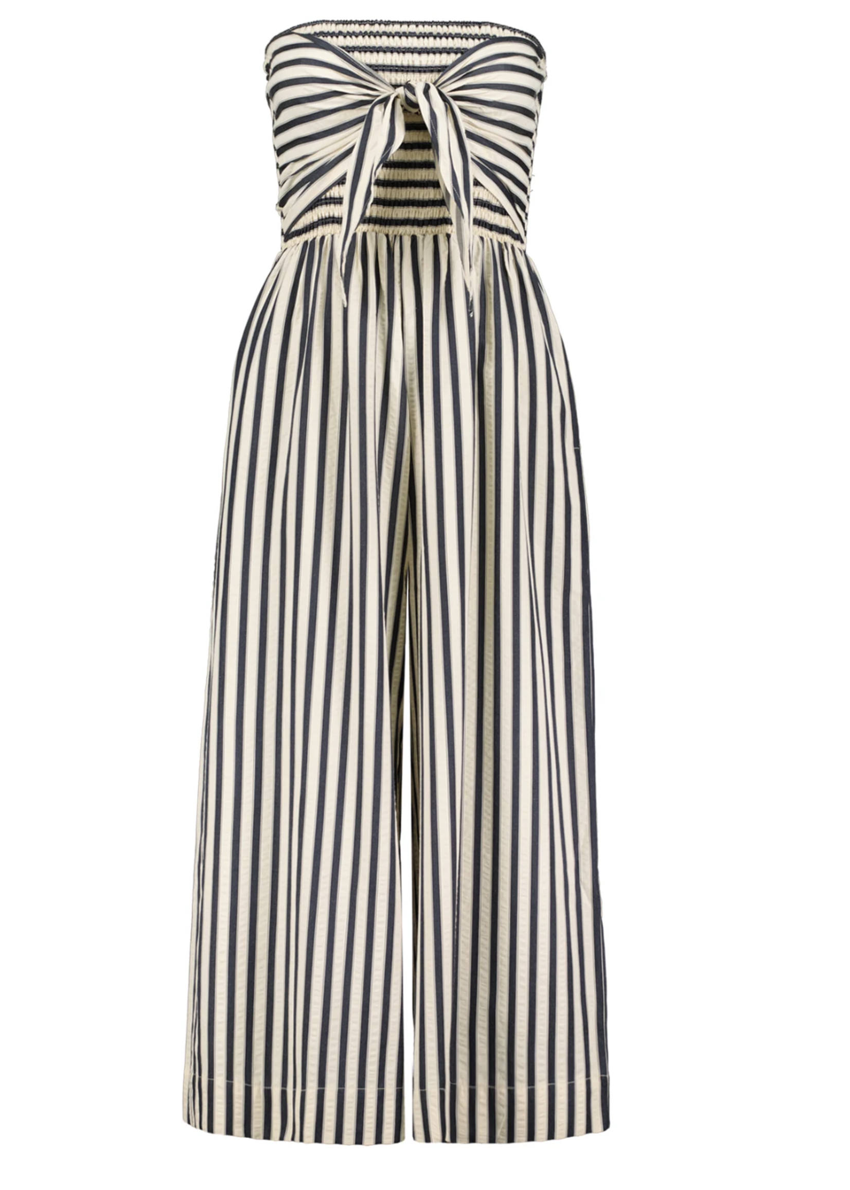 Elitaire Boutique Elva Navy Stripe Jumpsuit