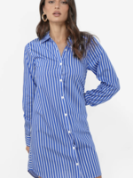 Elitaire Boutique Nanda Stripe Shirtdress
