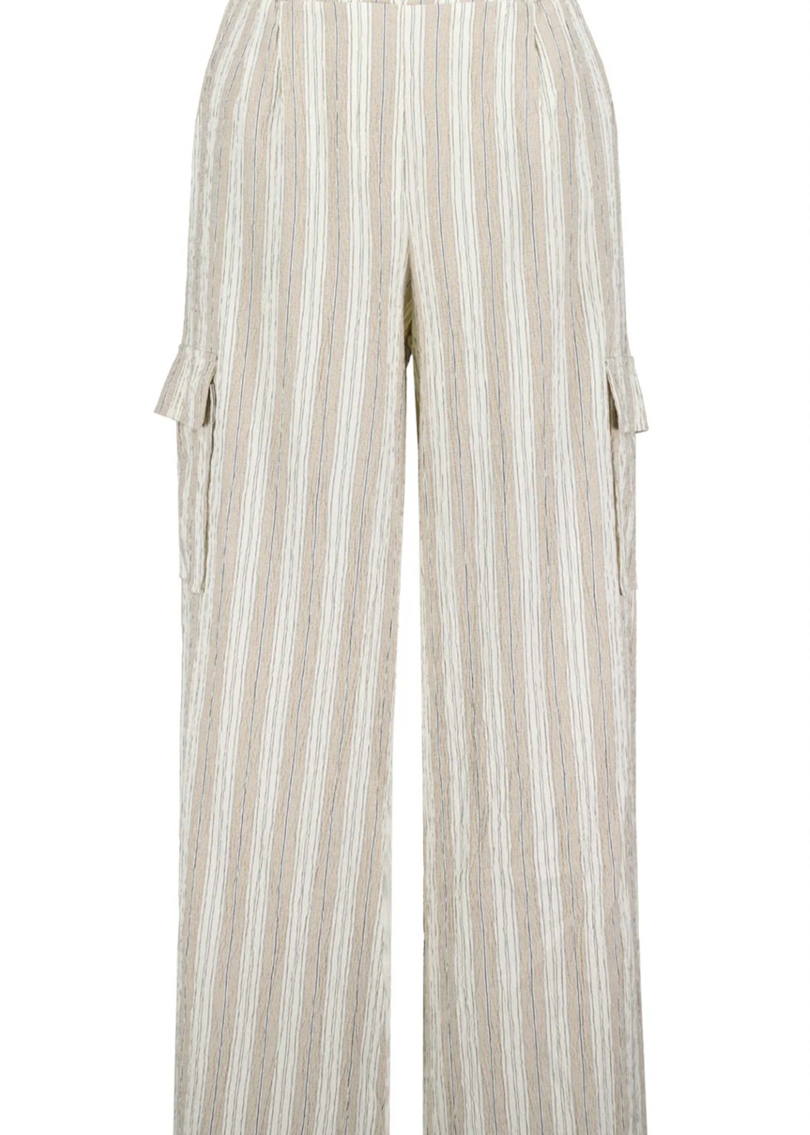 Elitaire Boutique Coastal Stripe Cargo Pants