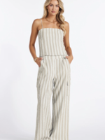 Elitaire Boutique Coastal Stripe Cargo Pants