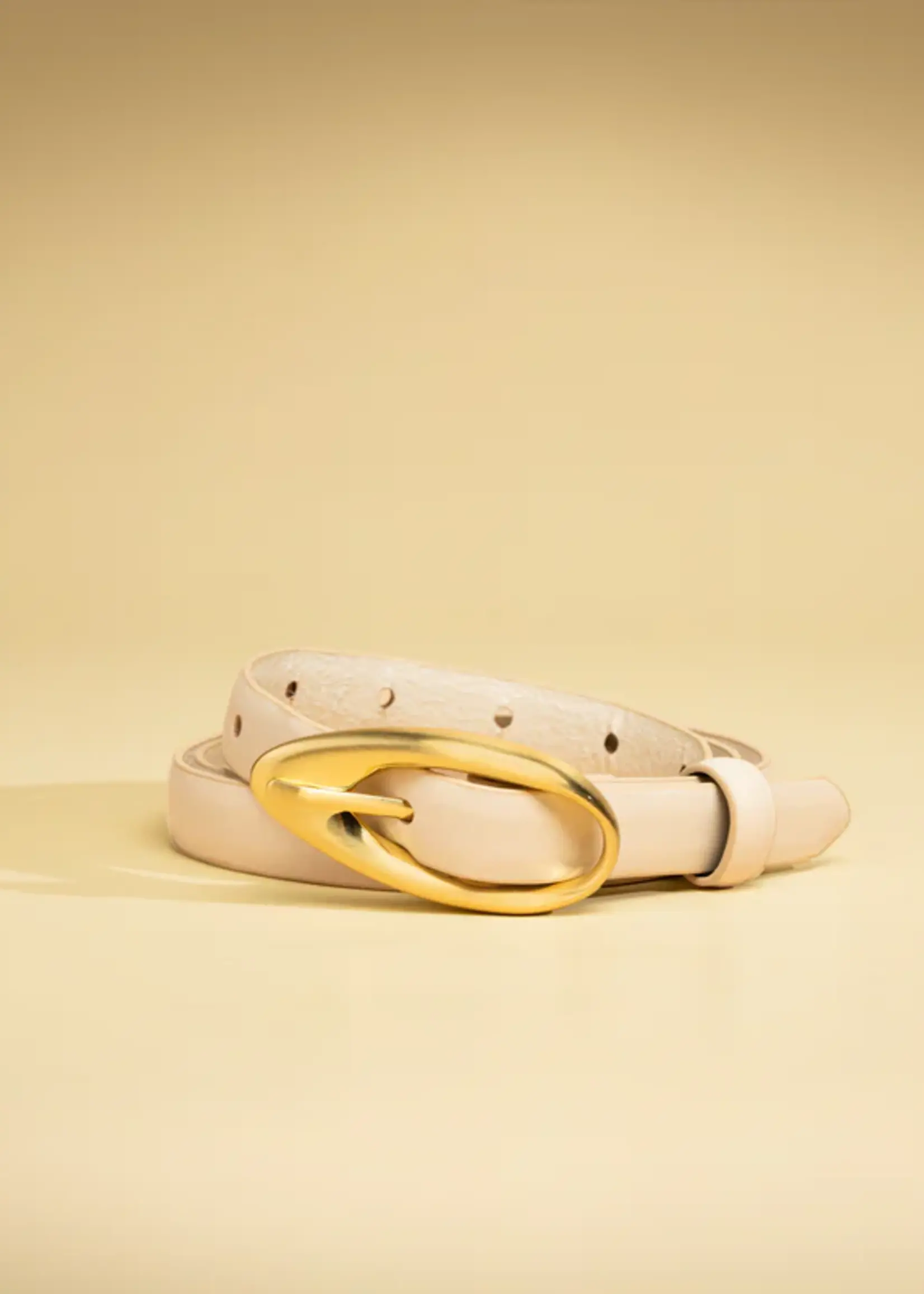 Elitaire Boutique The Tanzin Belt in Ecru