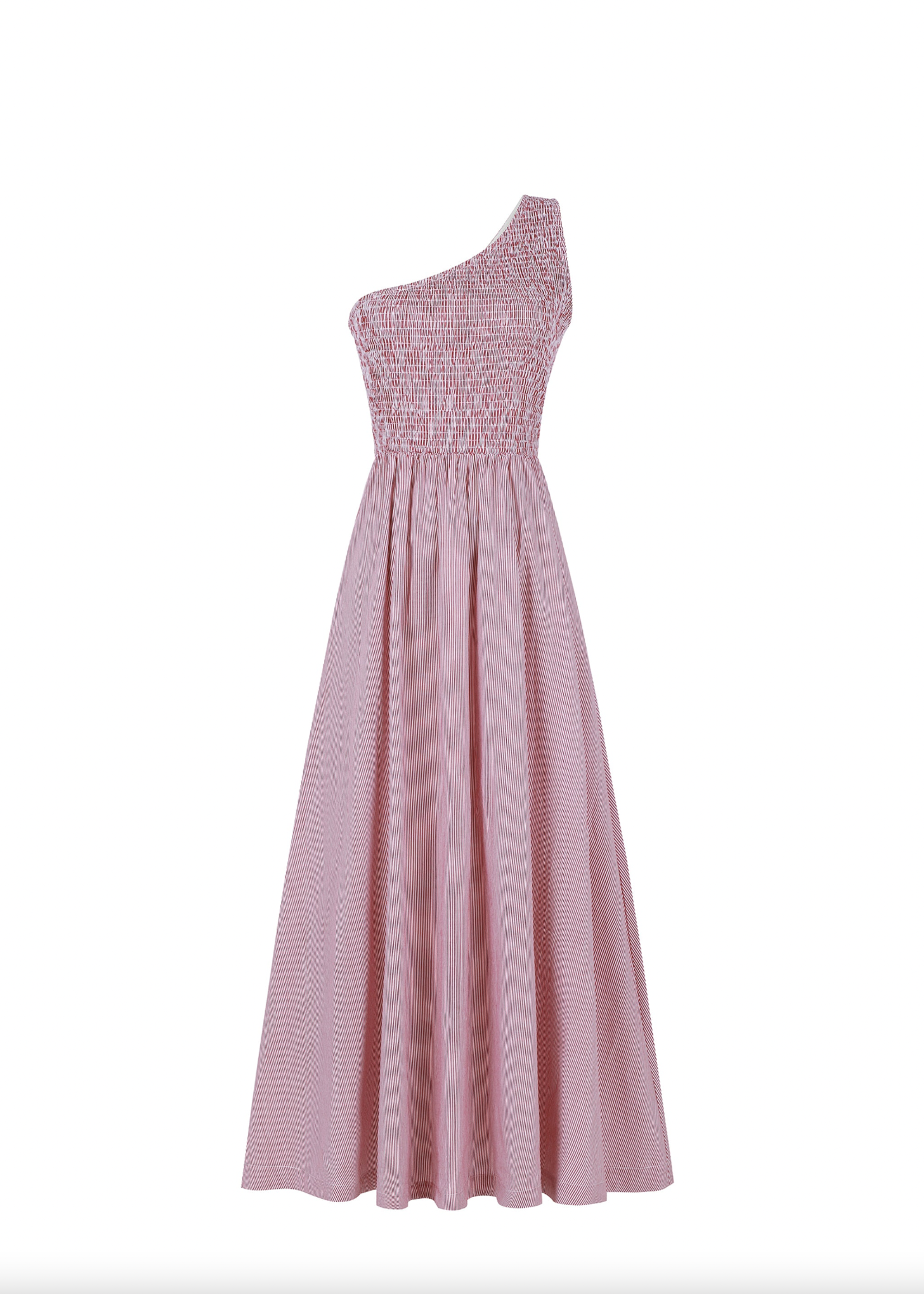 Elitaire Boutique Afsa Dress in Red Stripe