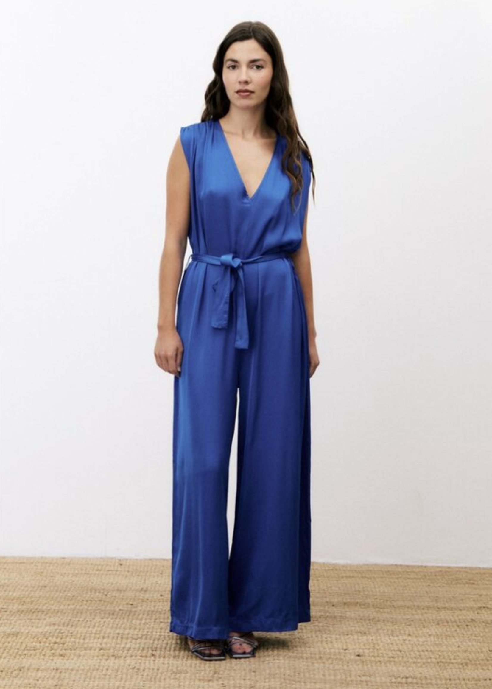 Elitaire Boutique Cadia Jumpsuit in Blue