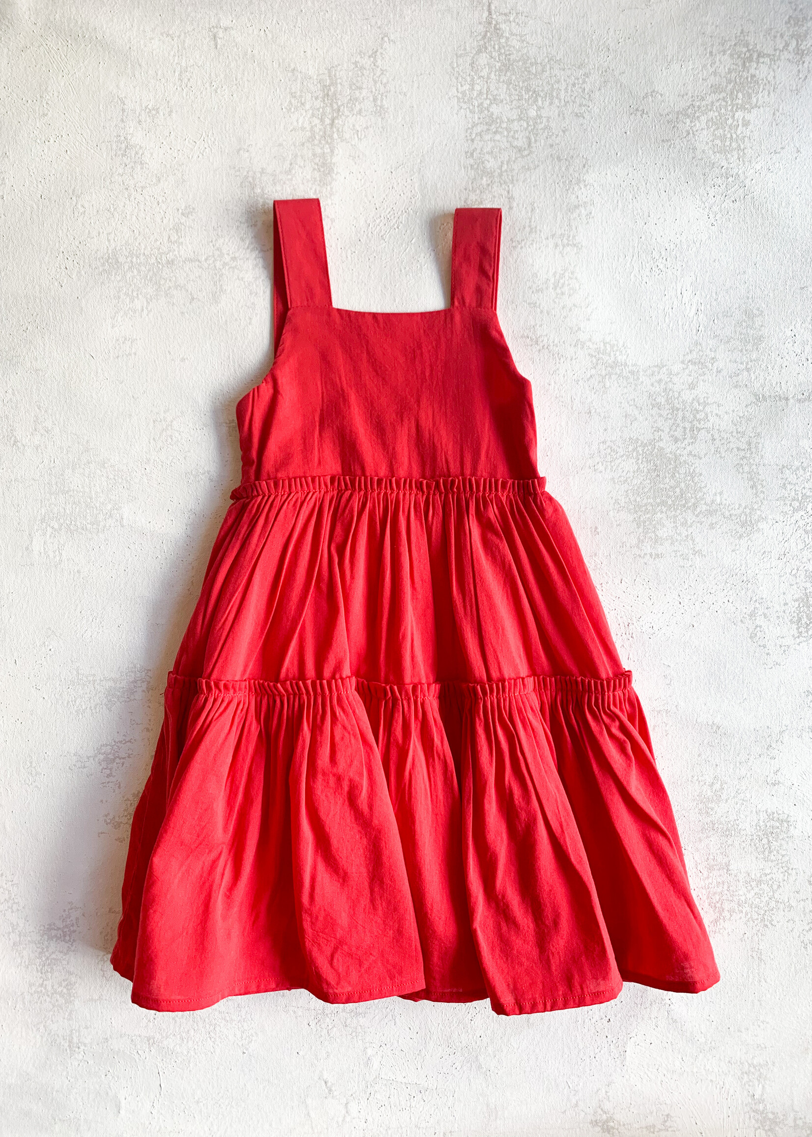 Elitaire Petite Maeve Dress in Red