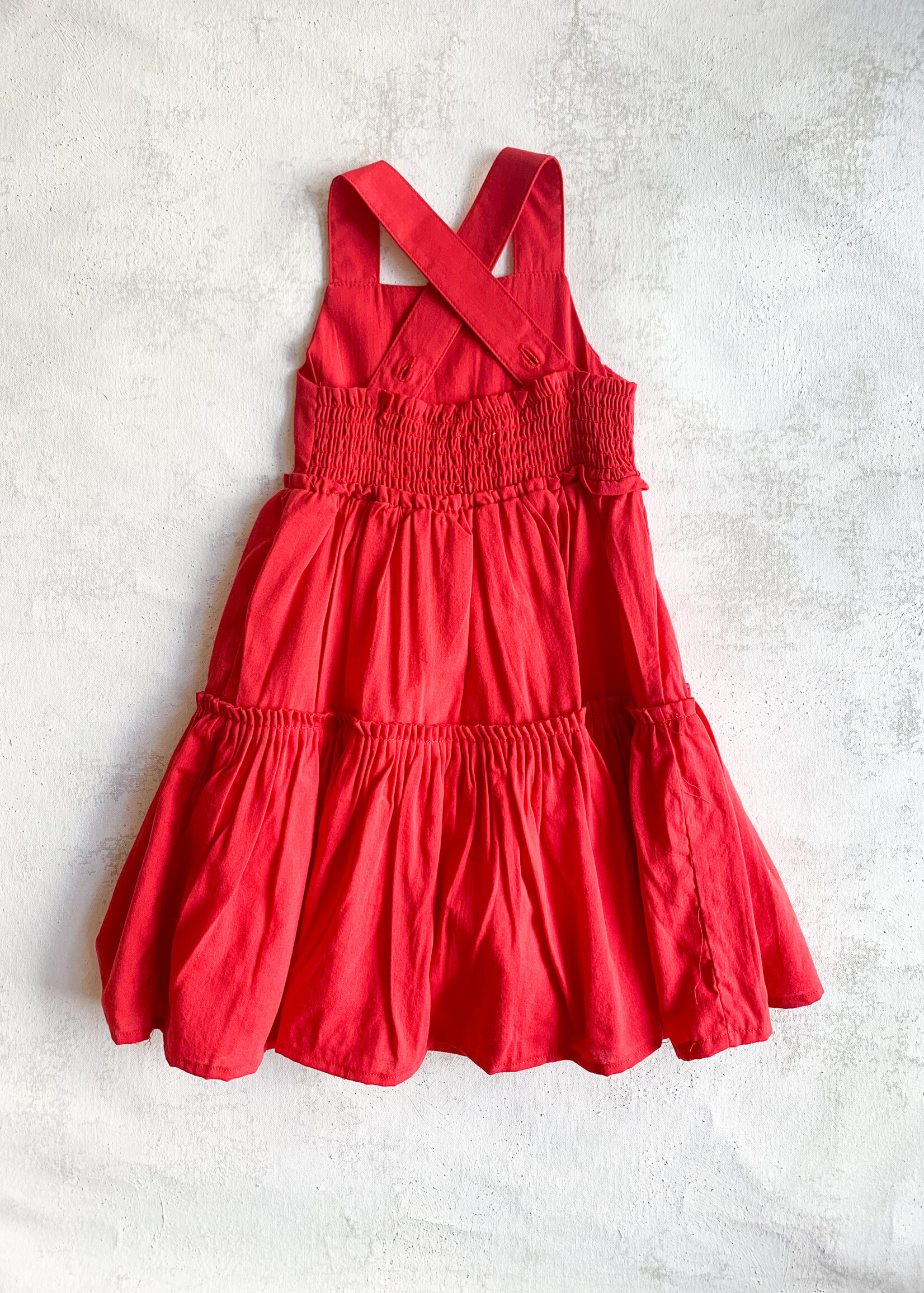 Elitaire Petite Maeve Dress in Red