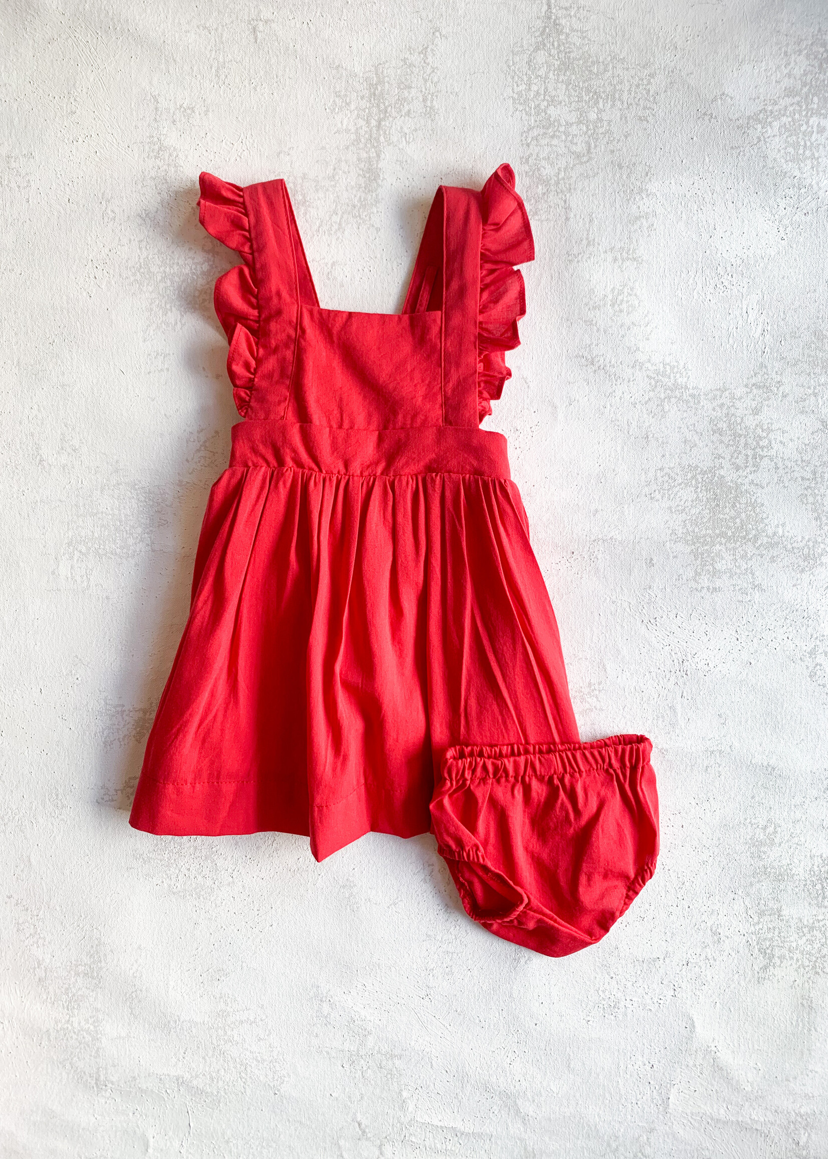 Elitaire Petite Maeve Dress in Red