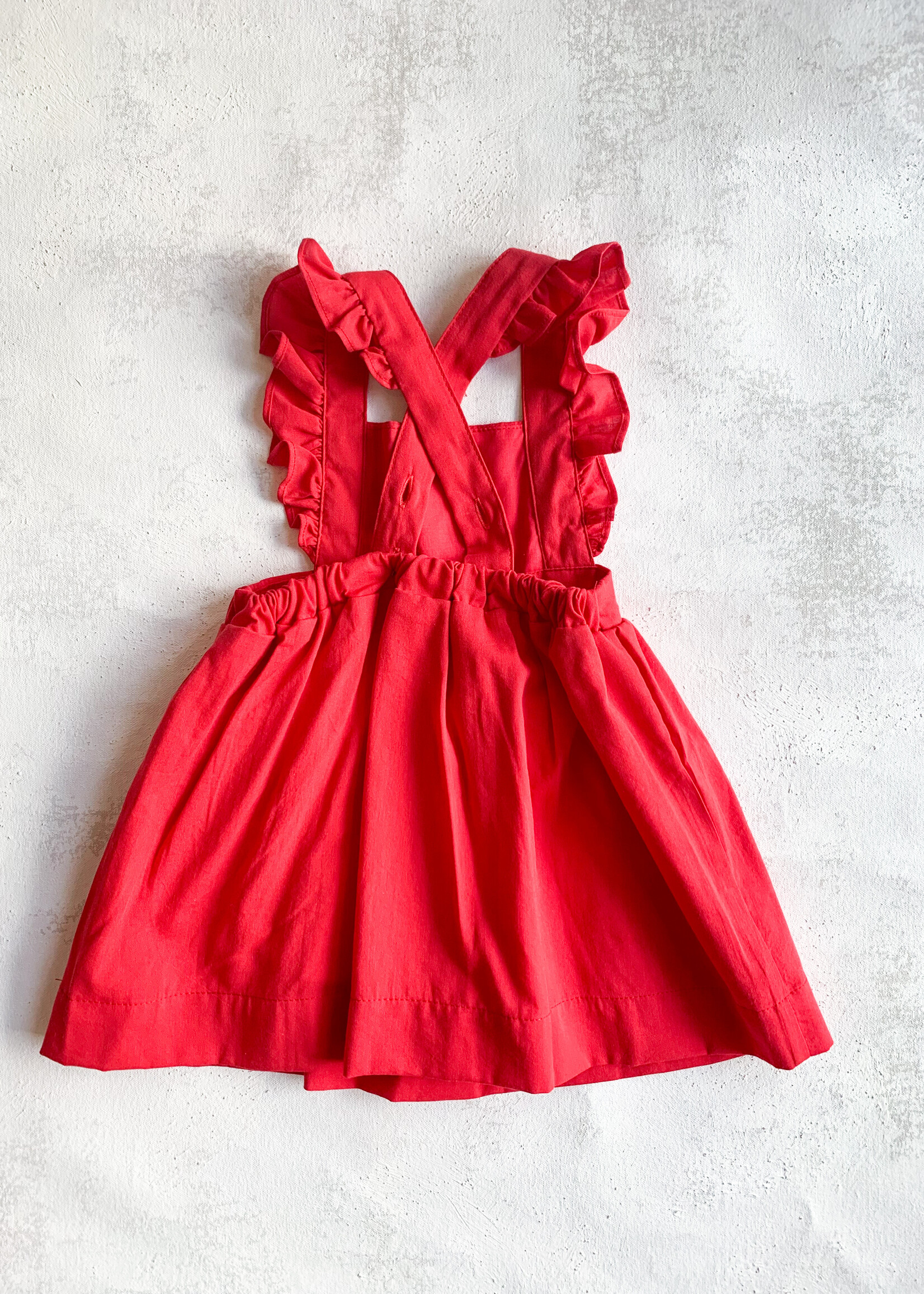 Elitaire Petite Maeve Dress in Red