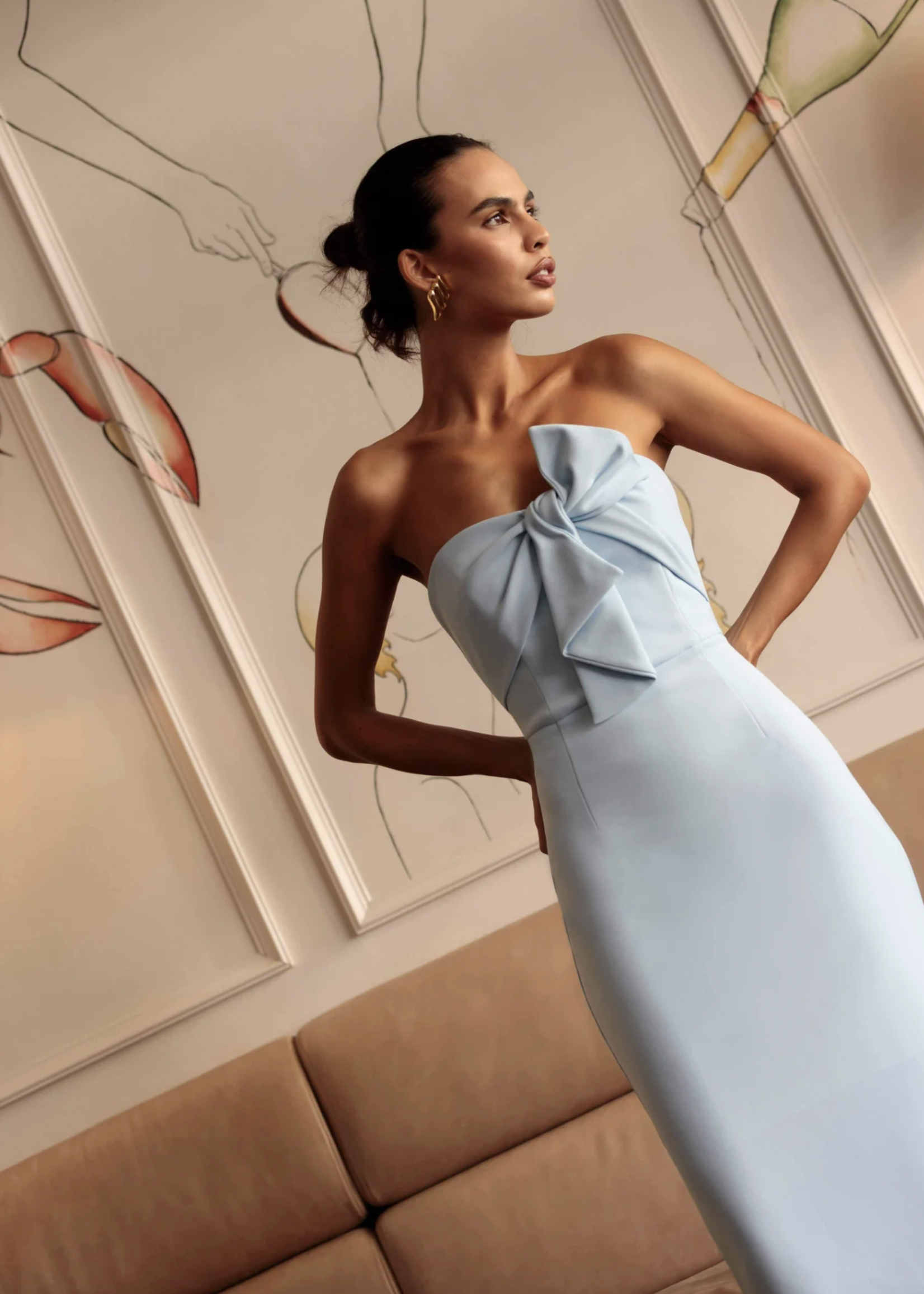 Elitaire Boutique Ami Midi Dress
