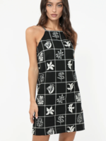 Elitaire Boutique Emeri Embroidered Mini Dress