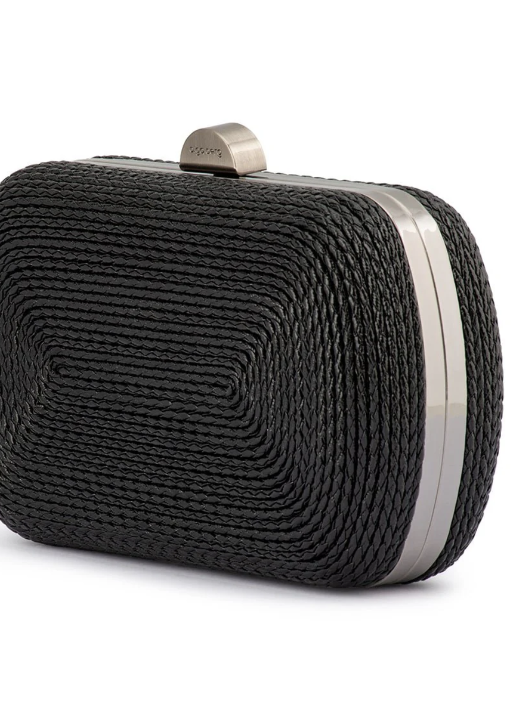 Elitaire Boutique Martina Rope Clutch in Black