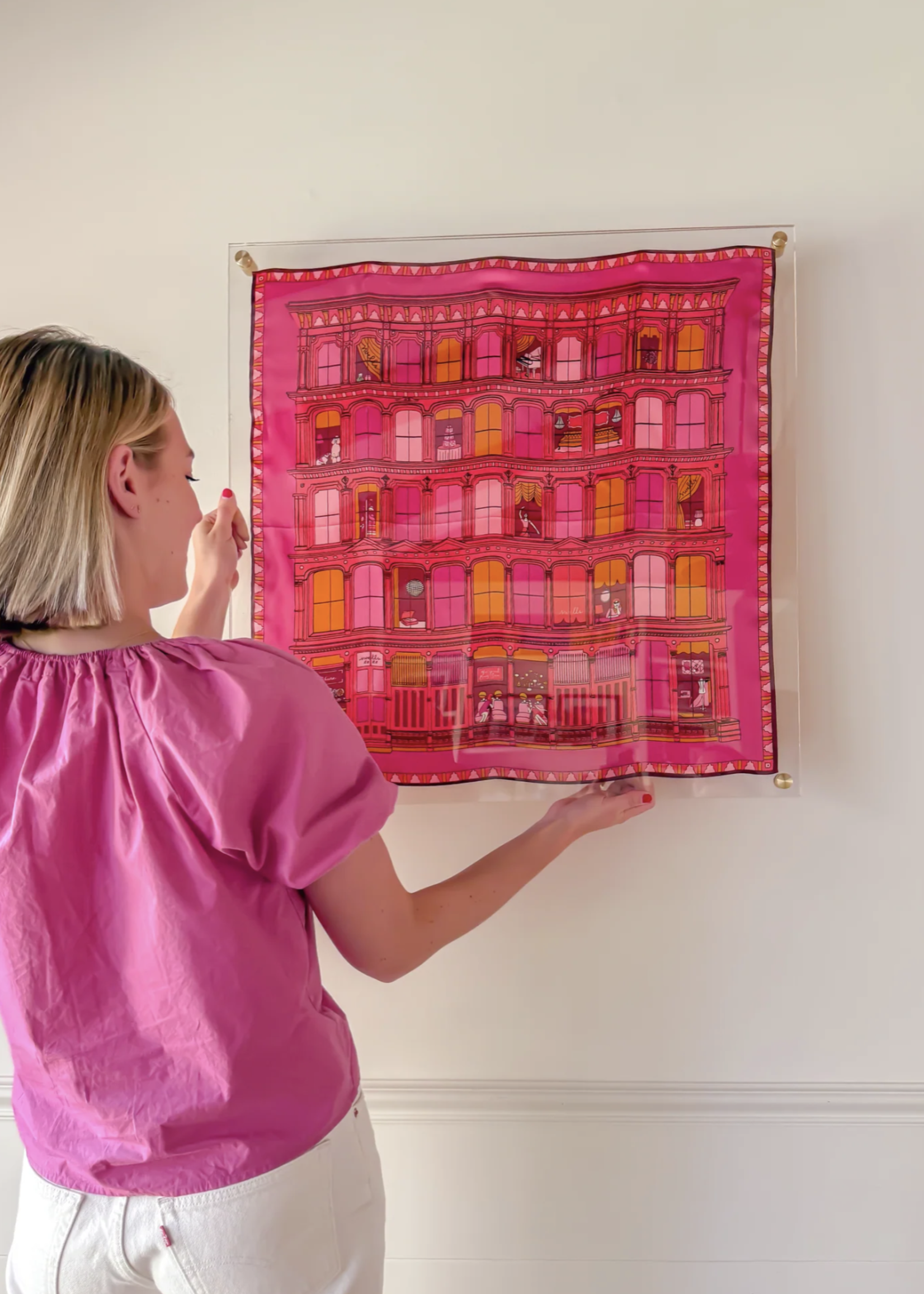 Elitaire Boutique Swells in the City Silk Scarf