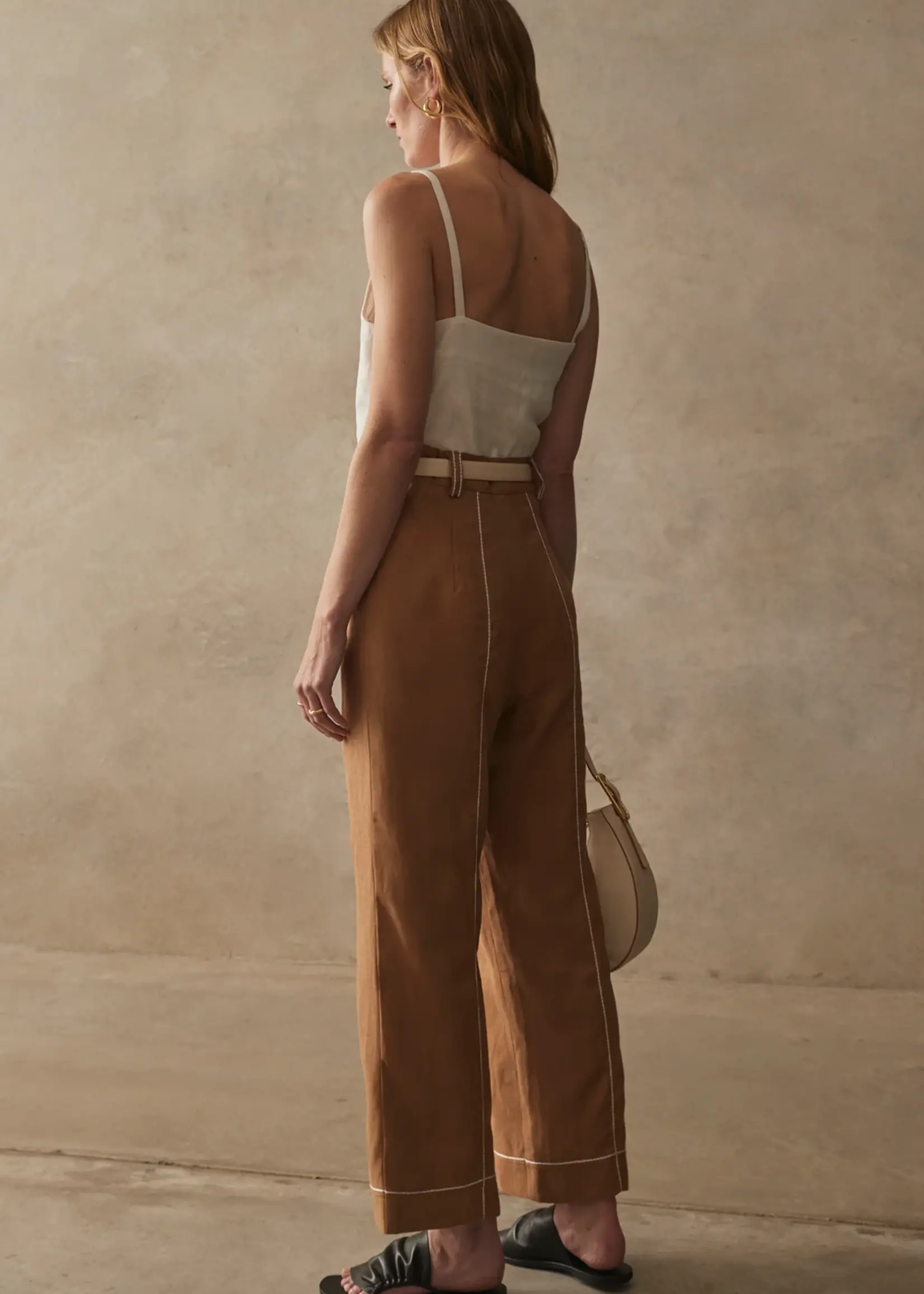 Elitaire Boutique Avalon Pants in Honey
