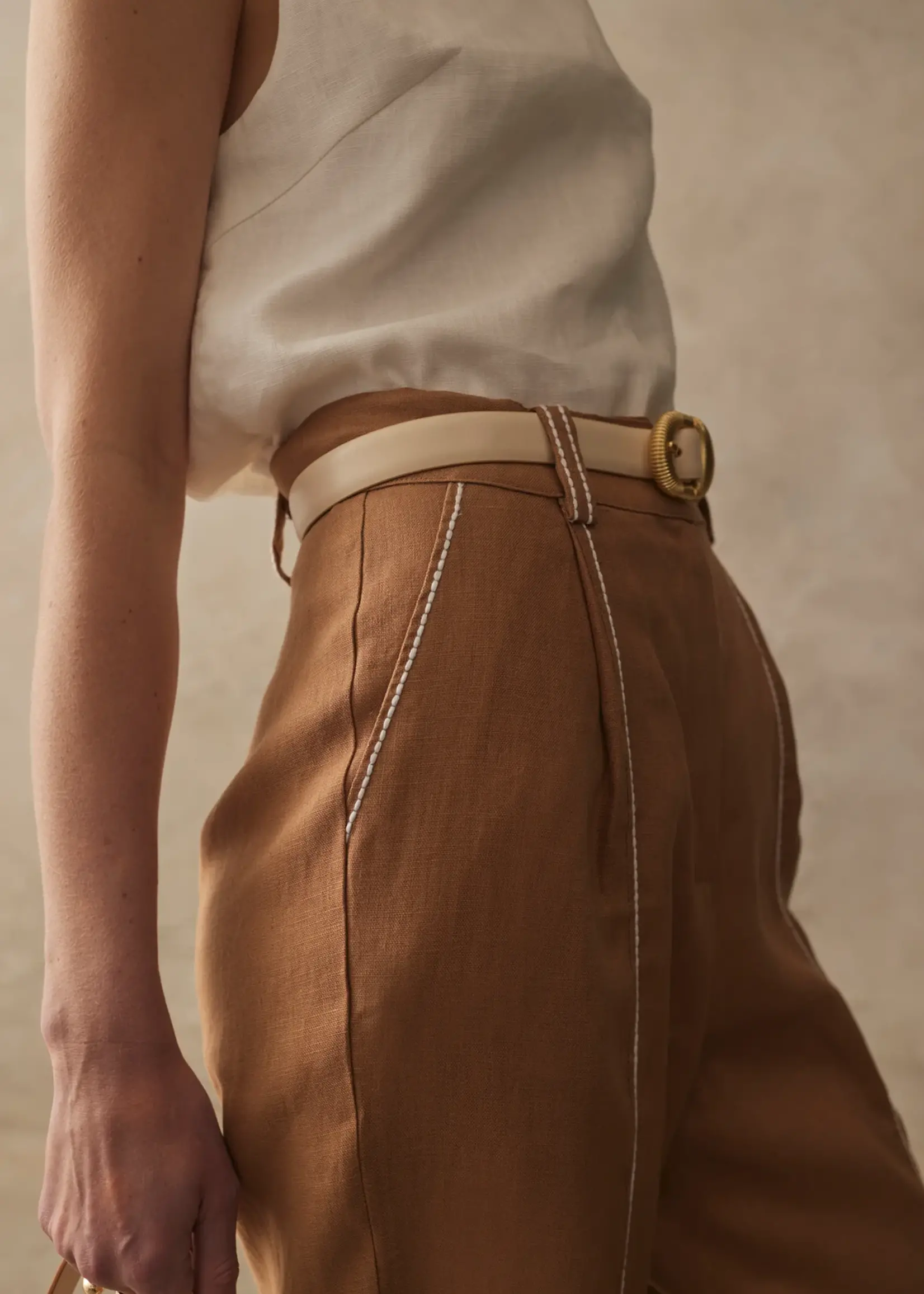 Elitaire Boutique Avalon Pants in Honey