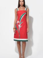 Elitaire Boutique Birds of Paradise Midi Dress