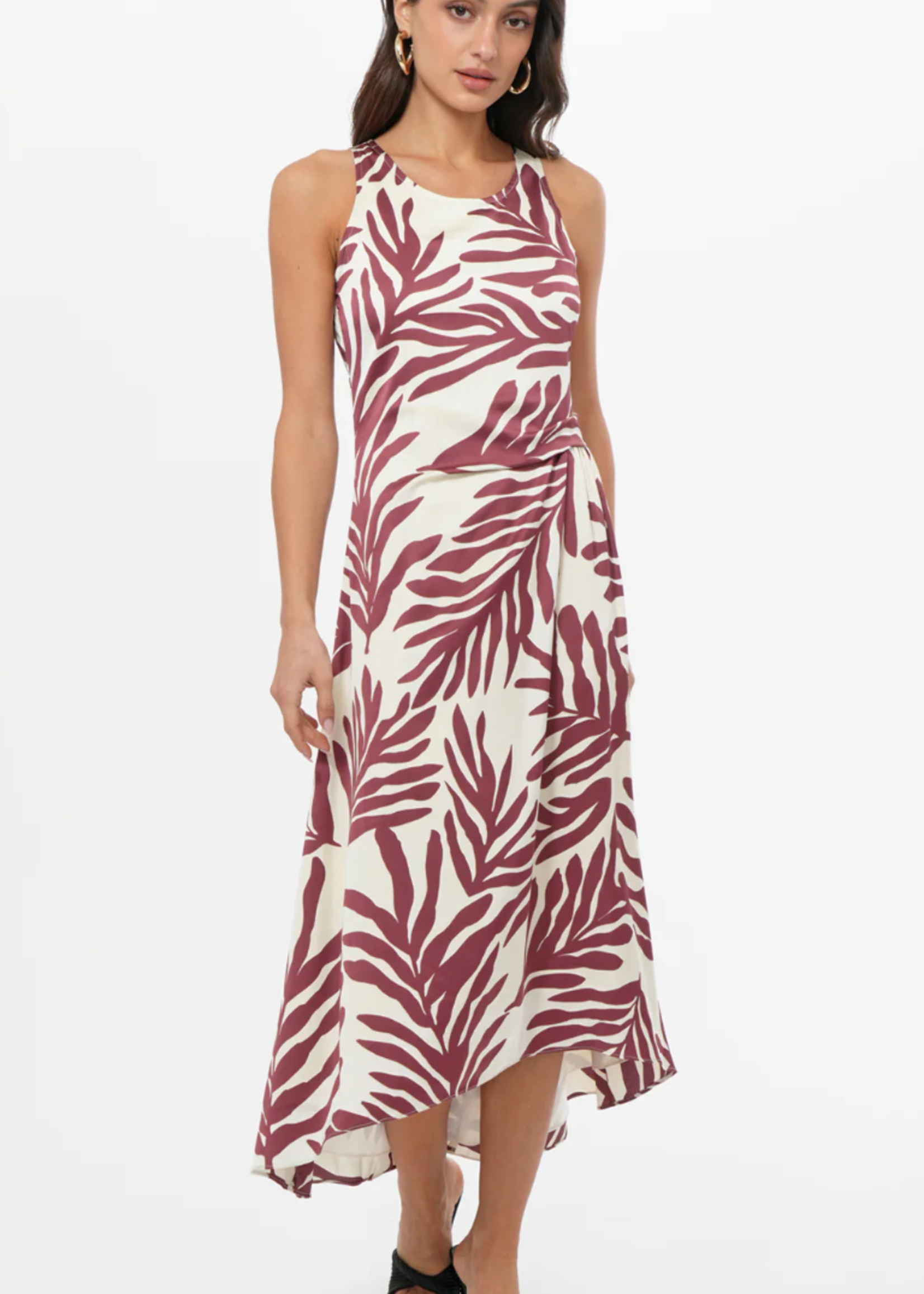 Elitaire Boutique Tessie Midi Slip Dress
