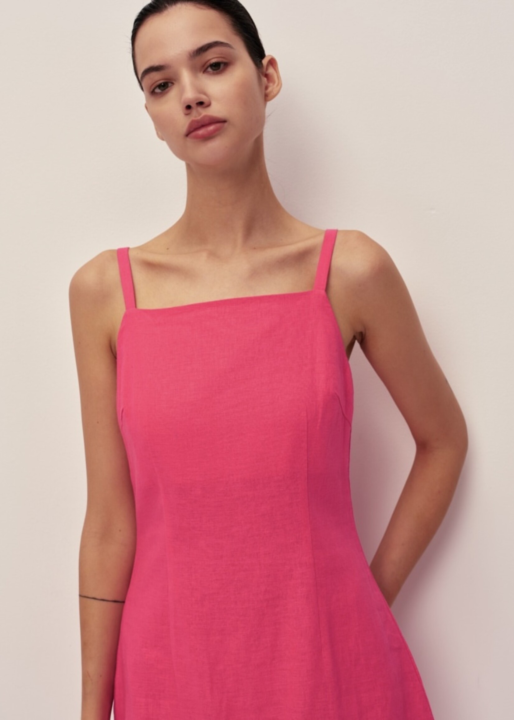 Elitaire Boutique Raya Fuchsia Mini Dress