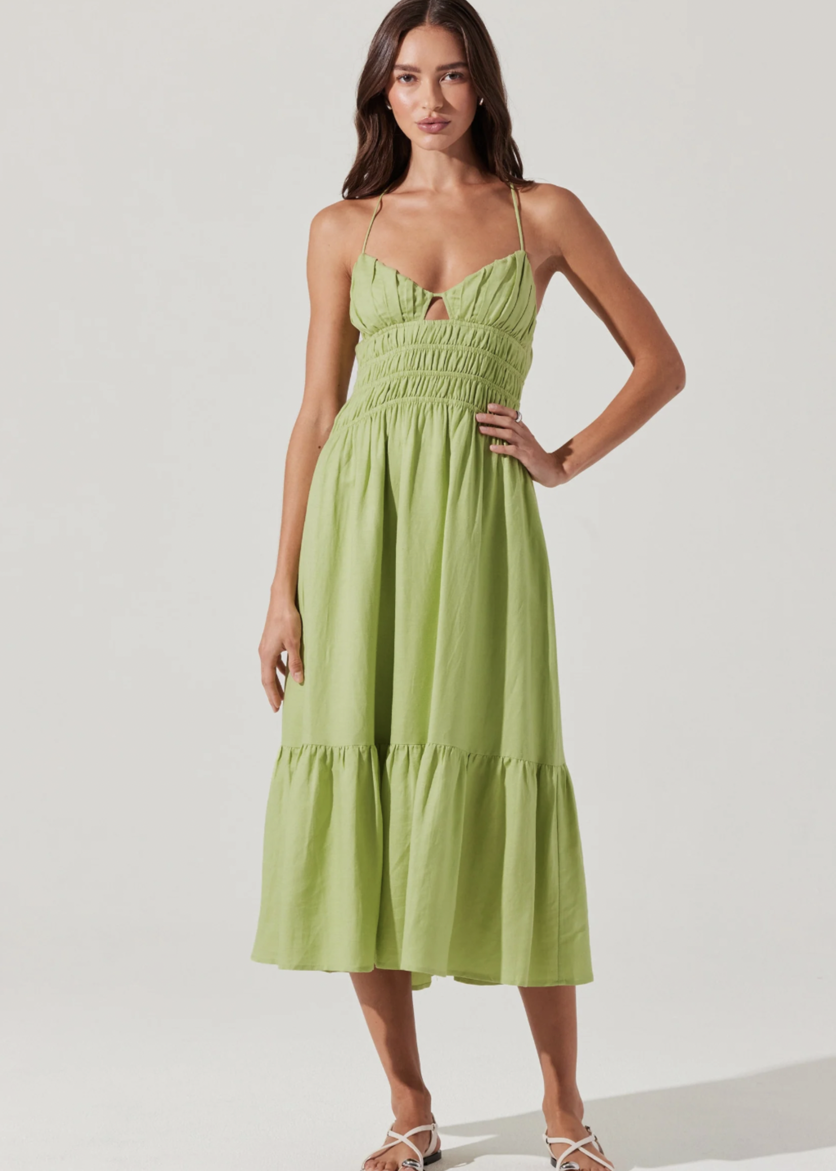 Elitaire Boutique Eleni Midi Dress