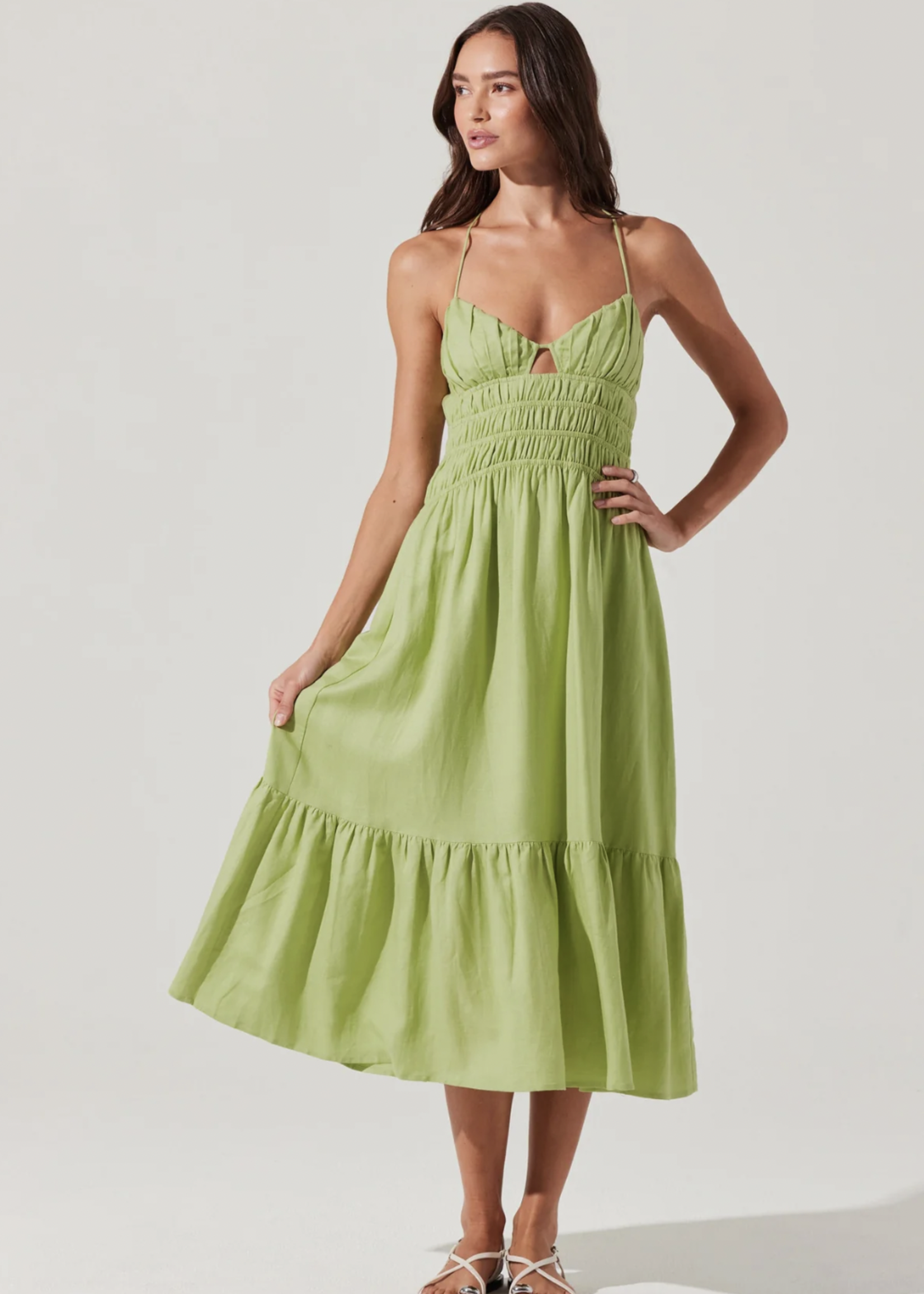 Elitaire Boutique Eleni Midi Dress