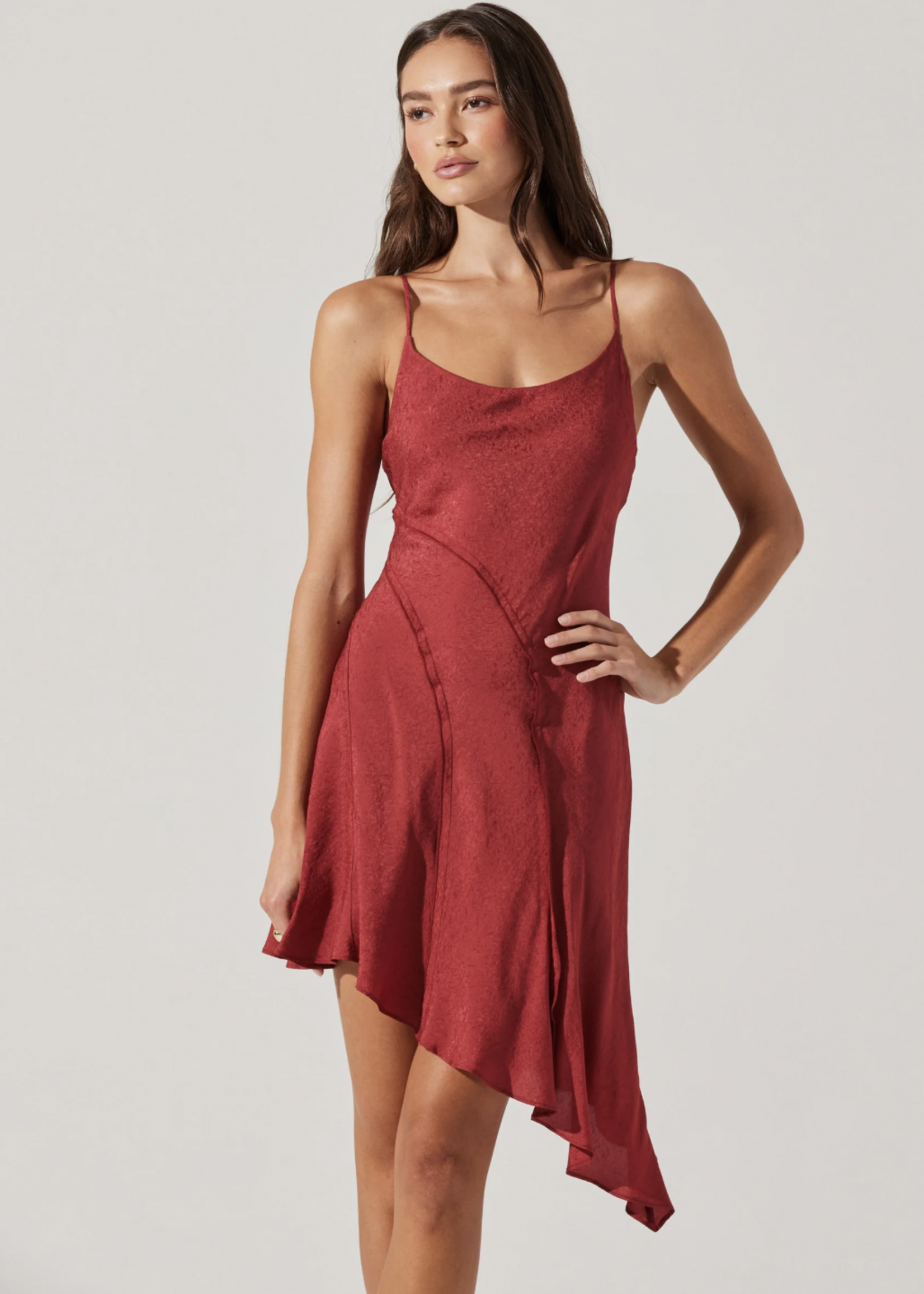 Elitaire Boutique Chelsie Asymmetrical Dress