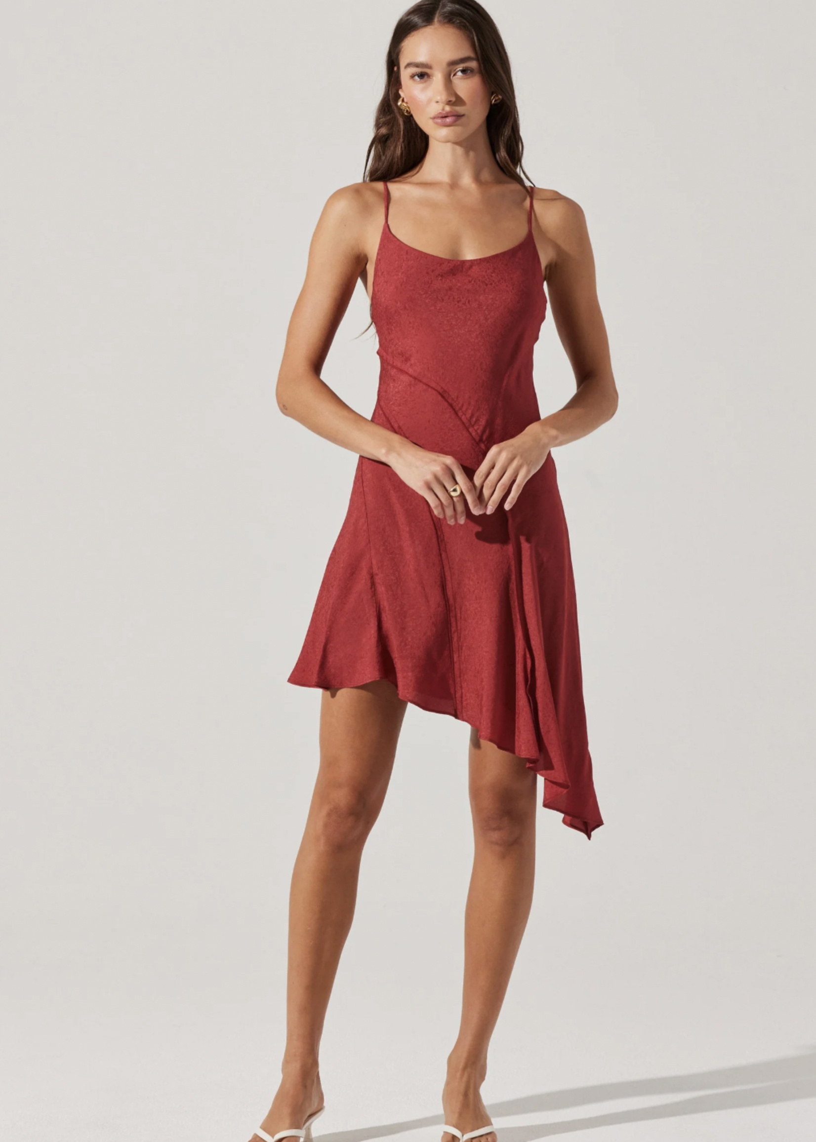 Elitaire Boutique Chelsie Asymmetrical Dress