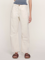 Elitaire Boutique Alleia Pant in Ecru