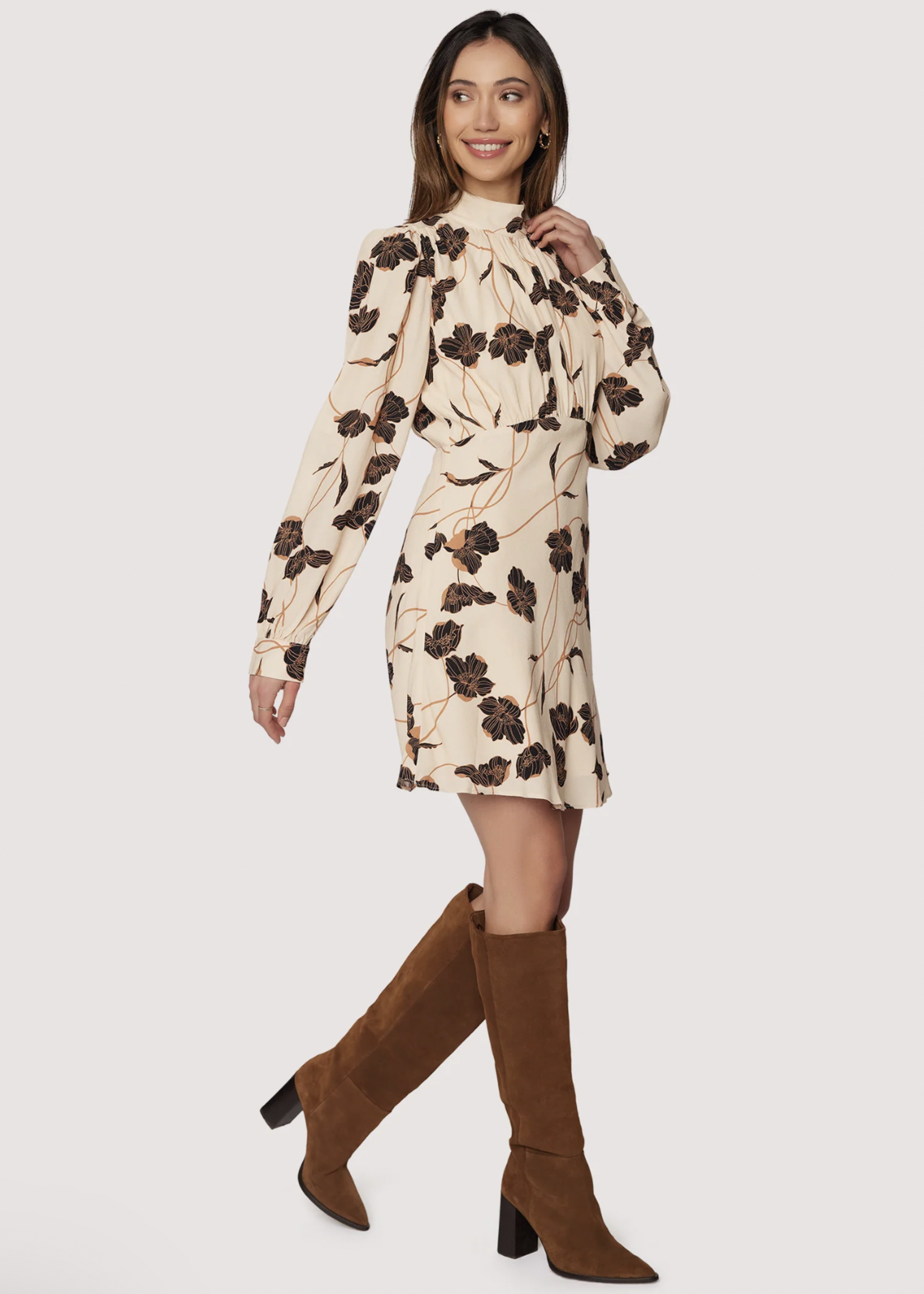 Elitaire Boutique Echo Floral Mini Dress