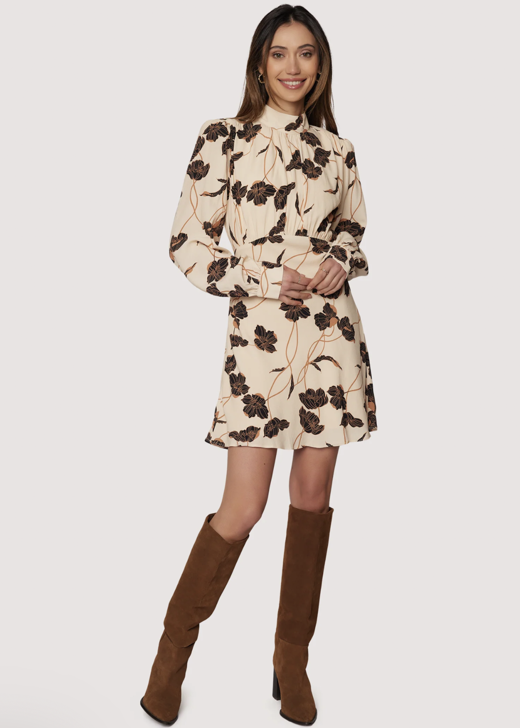 Elitaire Boutique Echo Floral Mini Dress